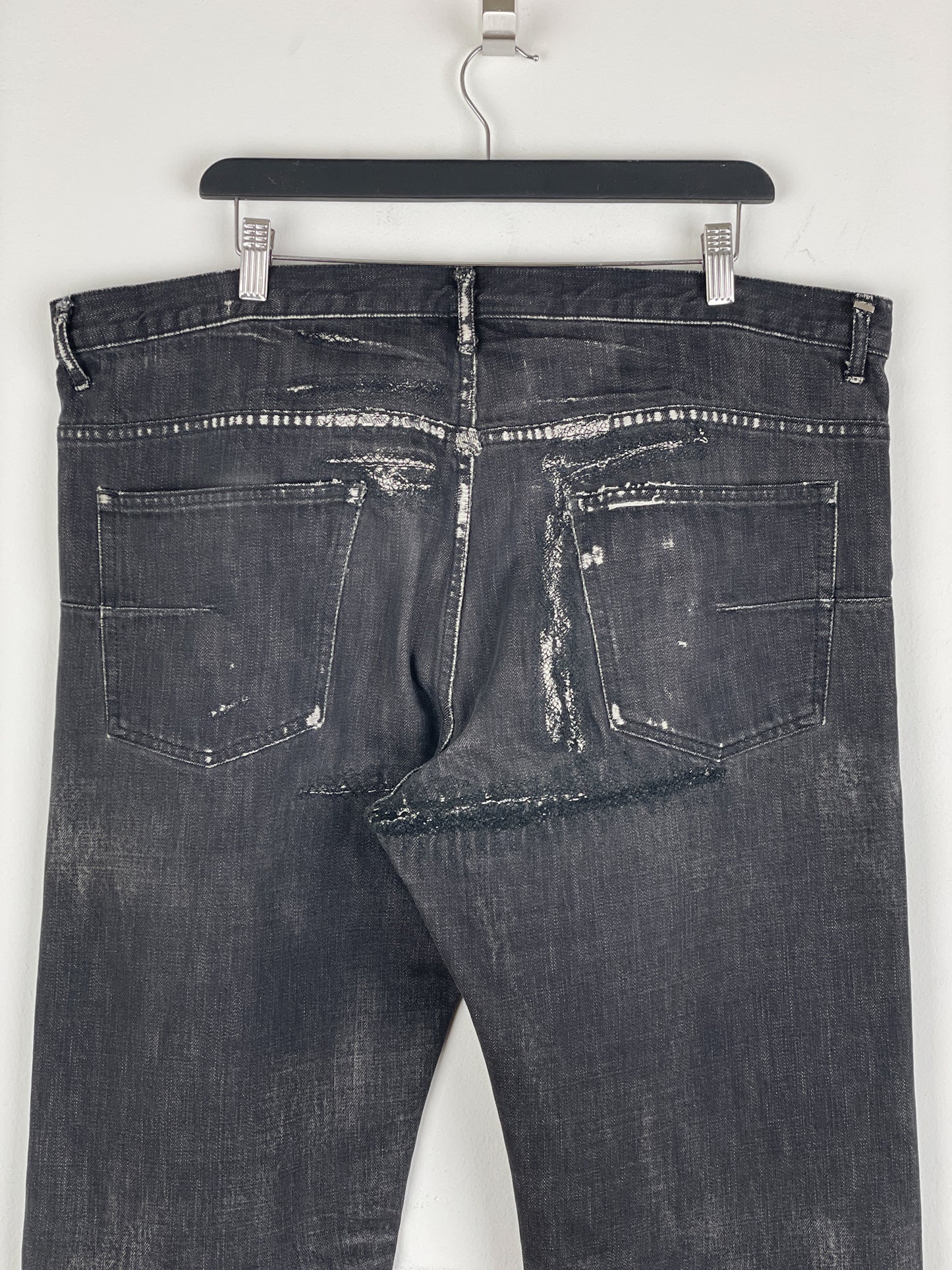 Dior Homme AW03 'Luster' Clawmark Denim Jeans