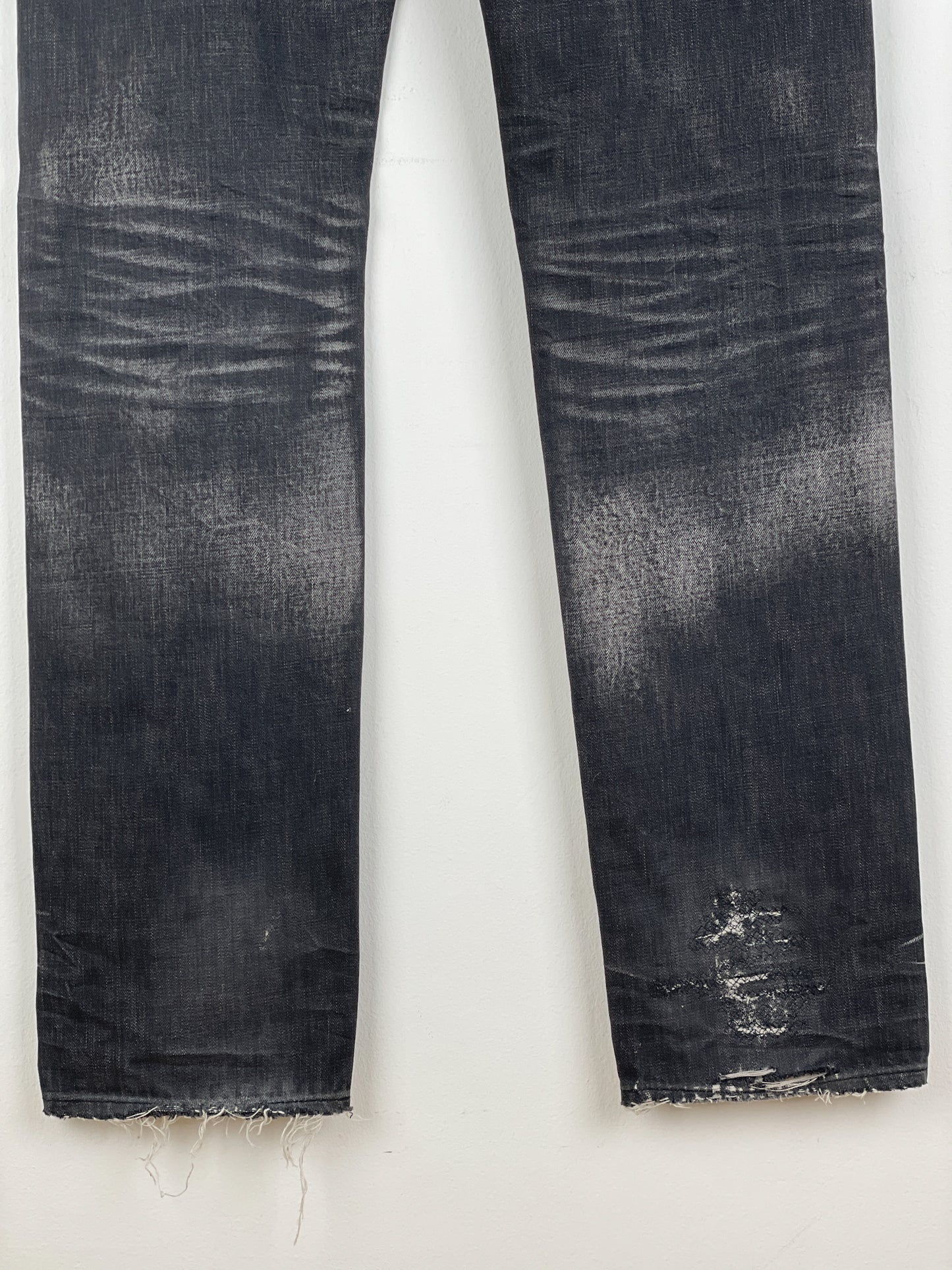 Dior Homme AW03 'Luster' Clawmark Denim Jeans