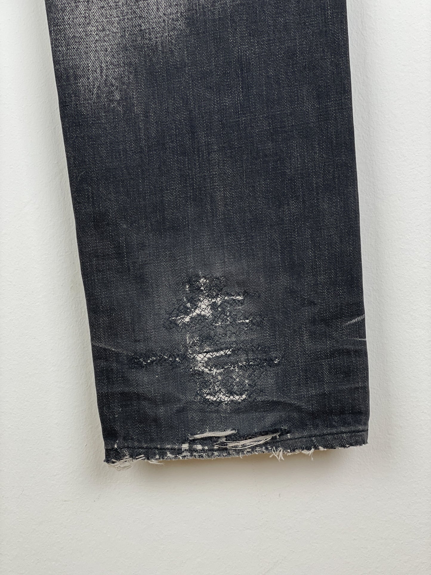 Dior Homme AW03 'Luster' Clawmark Denim Jeans