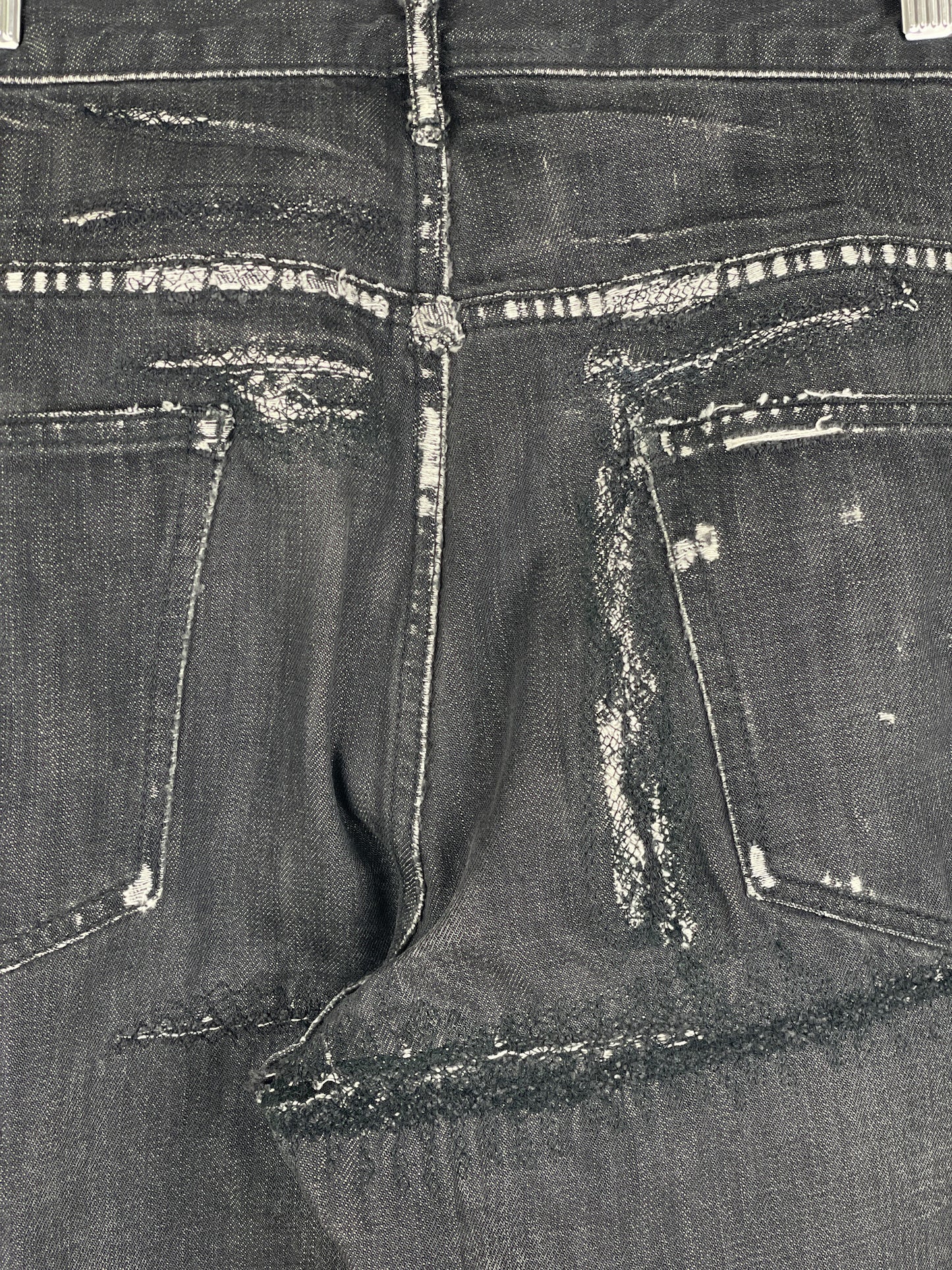 Dior Homme AW03 'Luster' Clawmark Denim Jeans