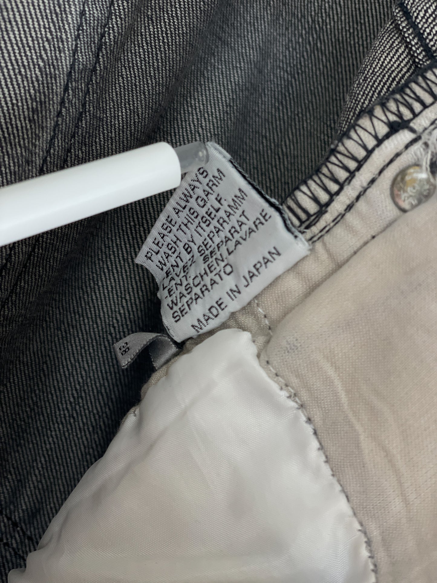 Dior Homme AW03 'Luster' Clawmark Denim Jeans