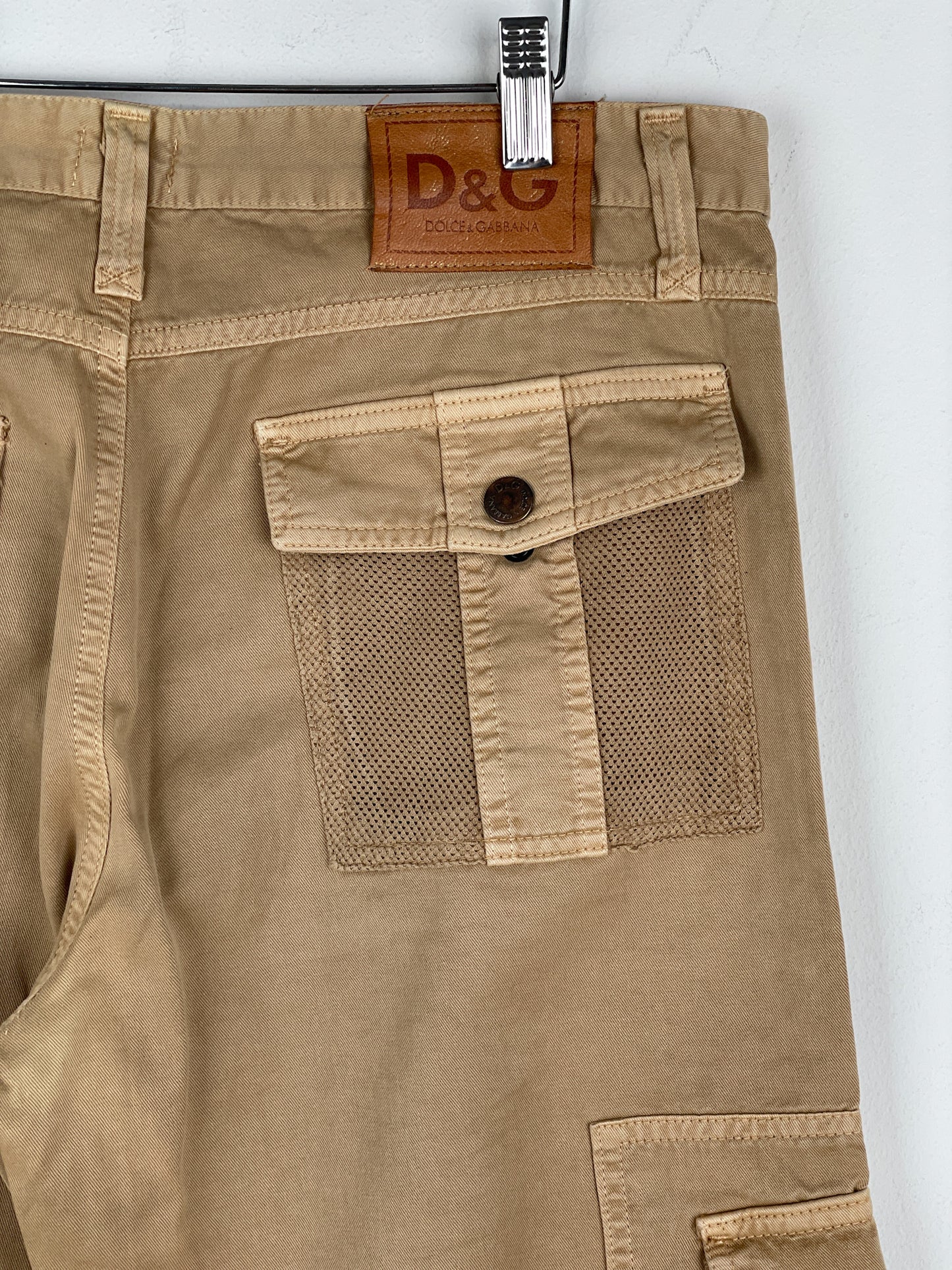 Dolce & Gabbana SS03 Multi-Pocket Parachute Cargo Pants