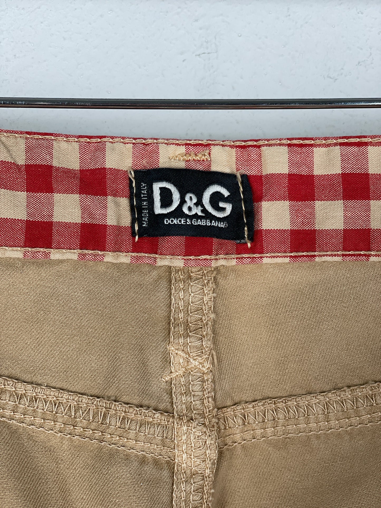 Dolce & Gabbana SS03 Multi-Pocket Parachute Cargo Pants