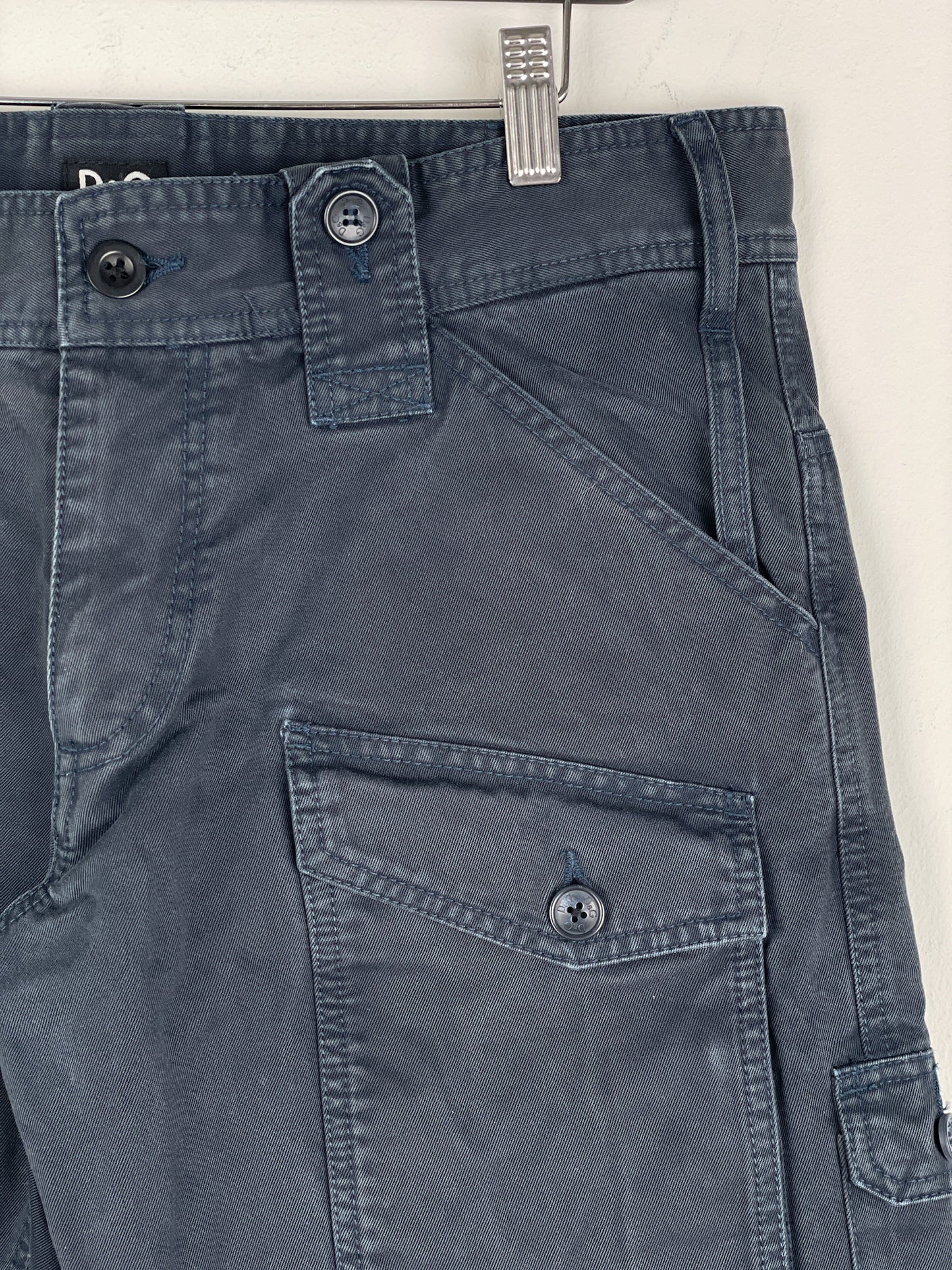Dolce & Gabbana 2000s Multi-Pocket Military Cargo Pants