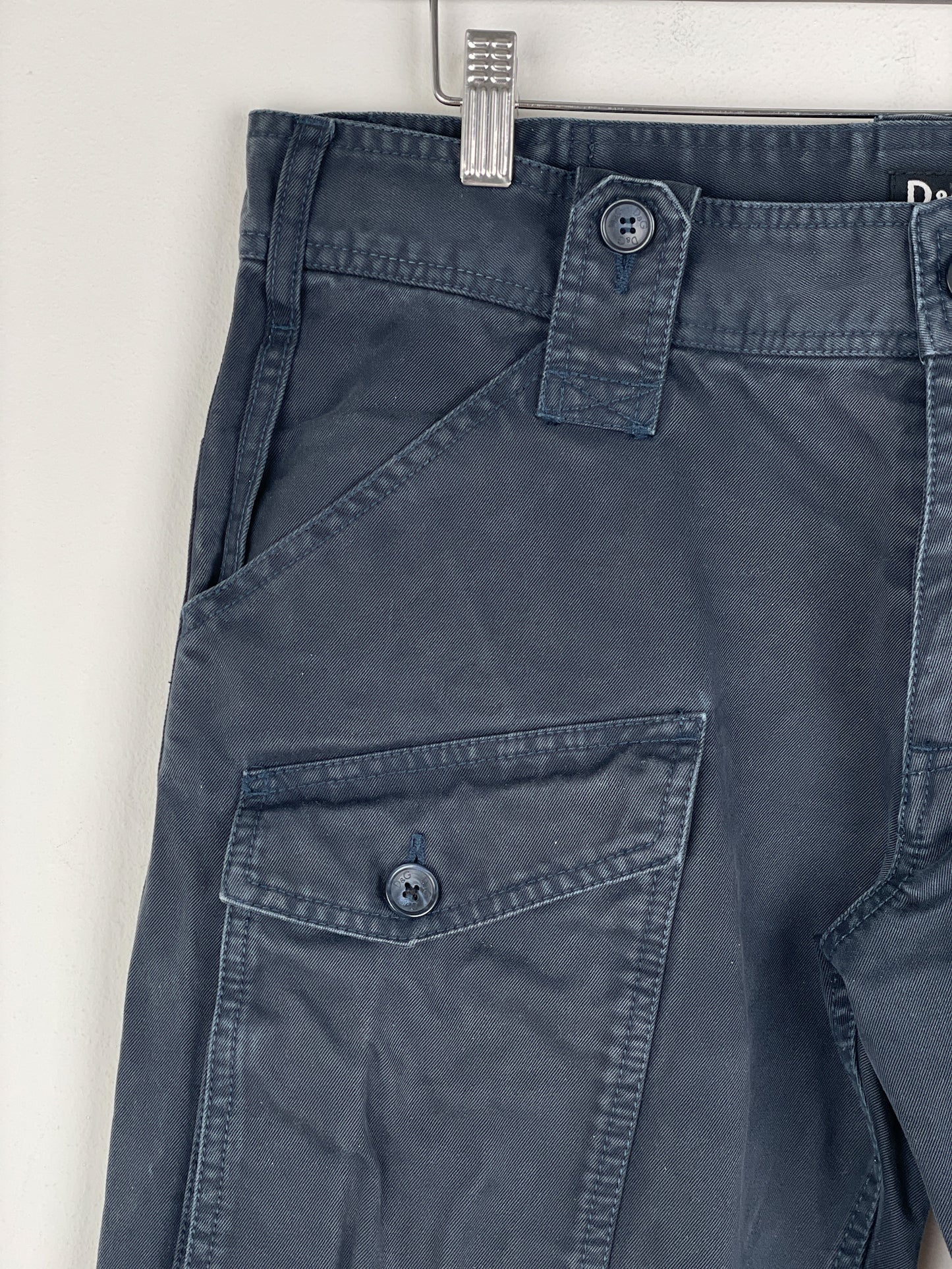 Dolce & Gabbana 2000s Multi-Pocket Military Cargo Pants
