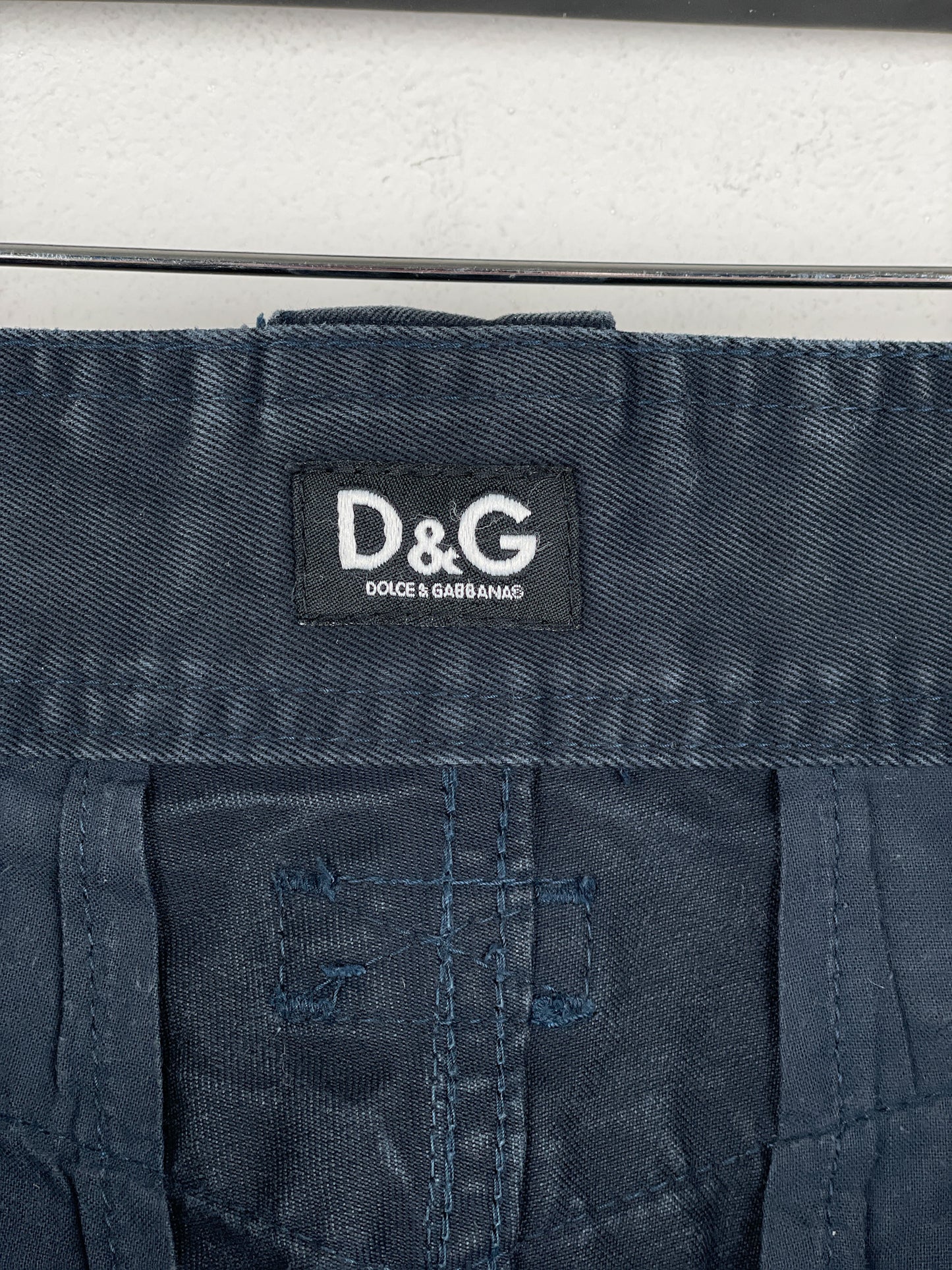 Dolce & Gabbana 2000s Multi-Pocket Military Cargo Pants