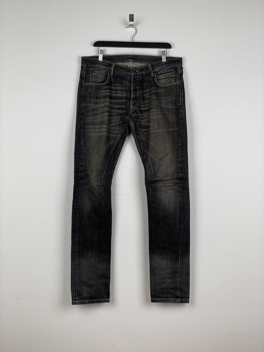 Rick Owens DKRSHDW AW14 'Moody' Detroit Cut Denim Jeans