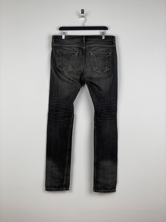 Rick Owens DKRSHDW AW14 'Moody' Detroit Cut Denim Jeans
