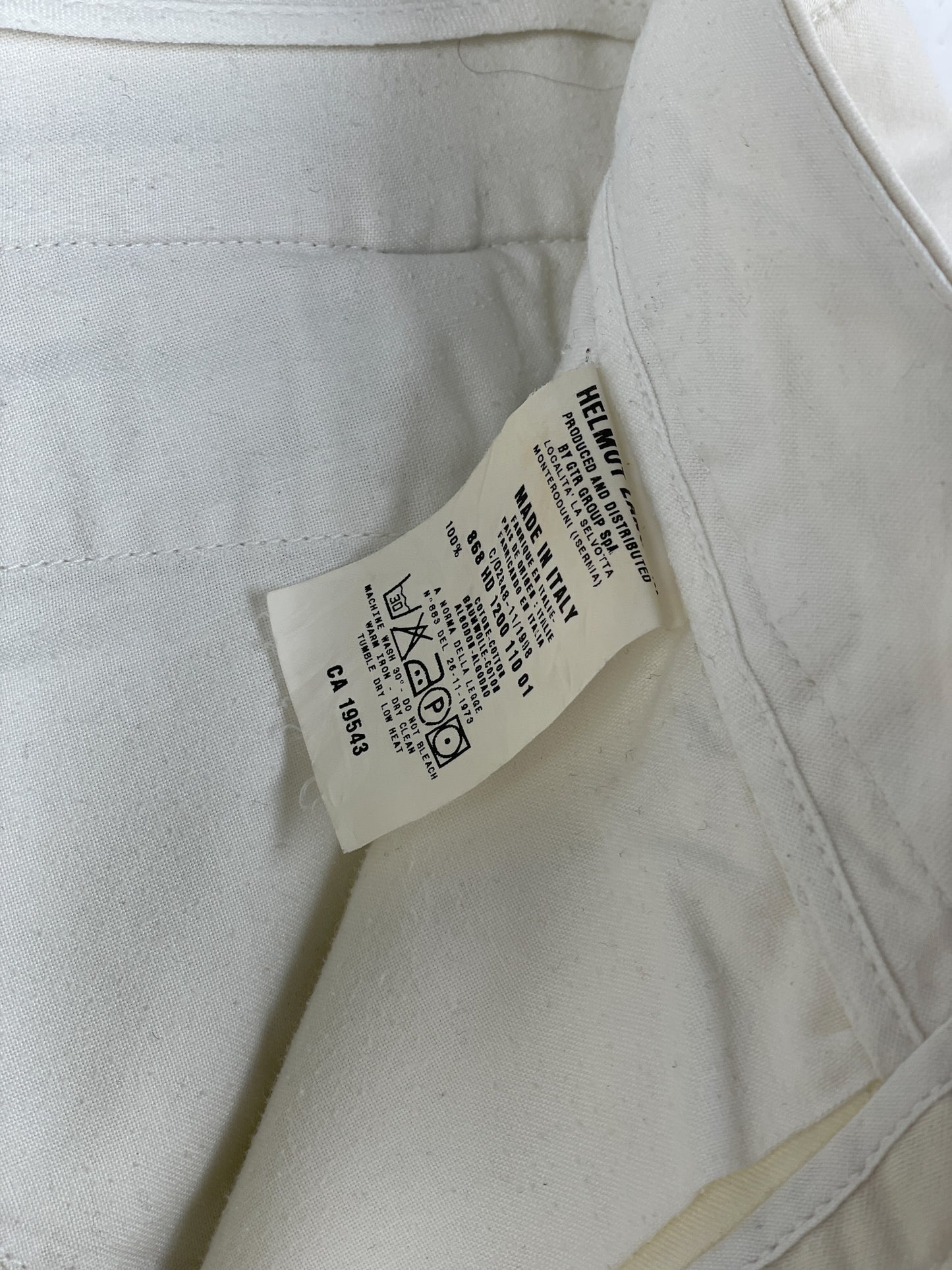 Helmut Lang 1990s Chino Pants
