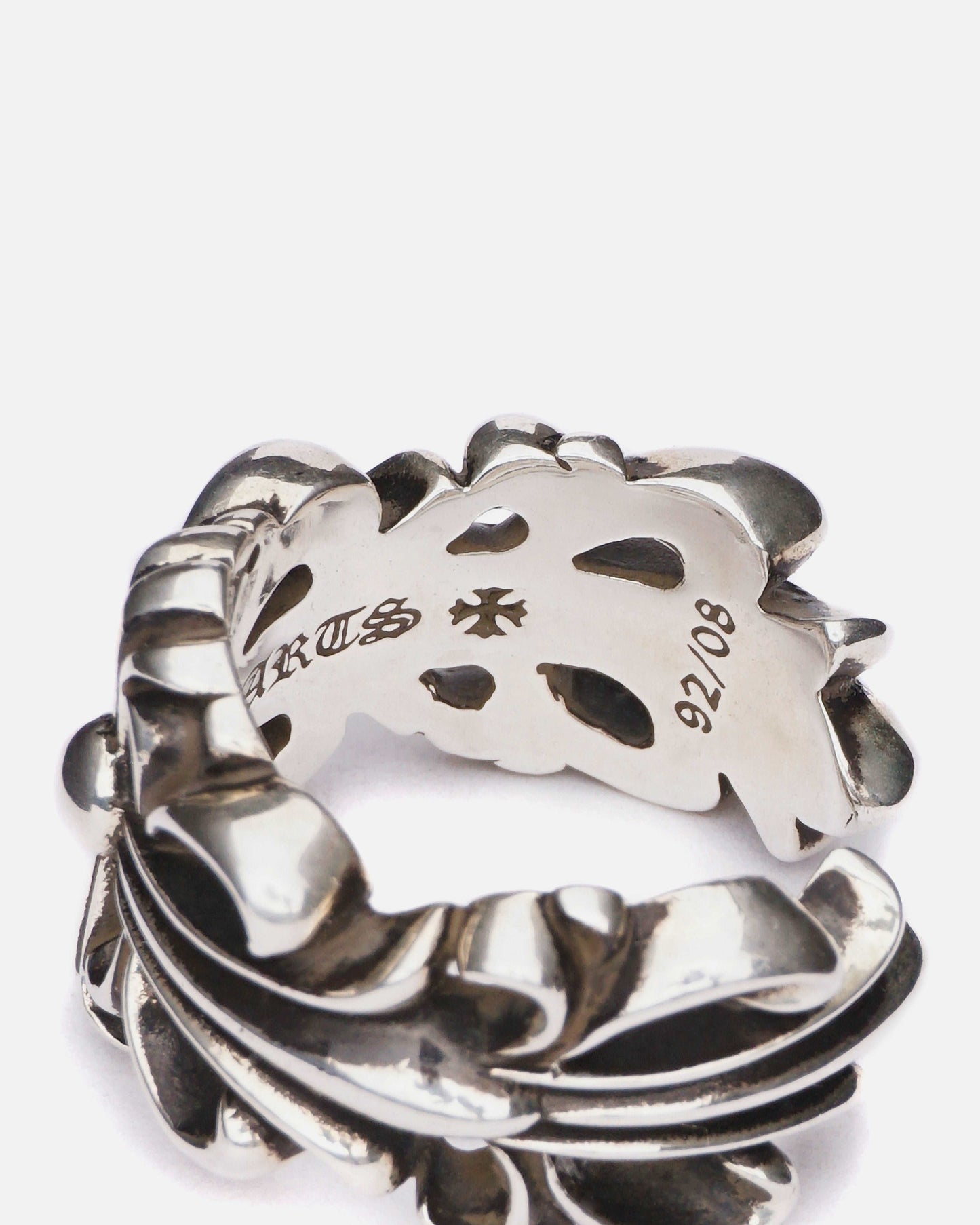 Chrome Hearts Double Floral Ring