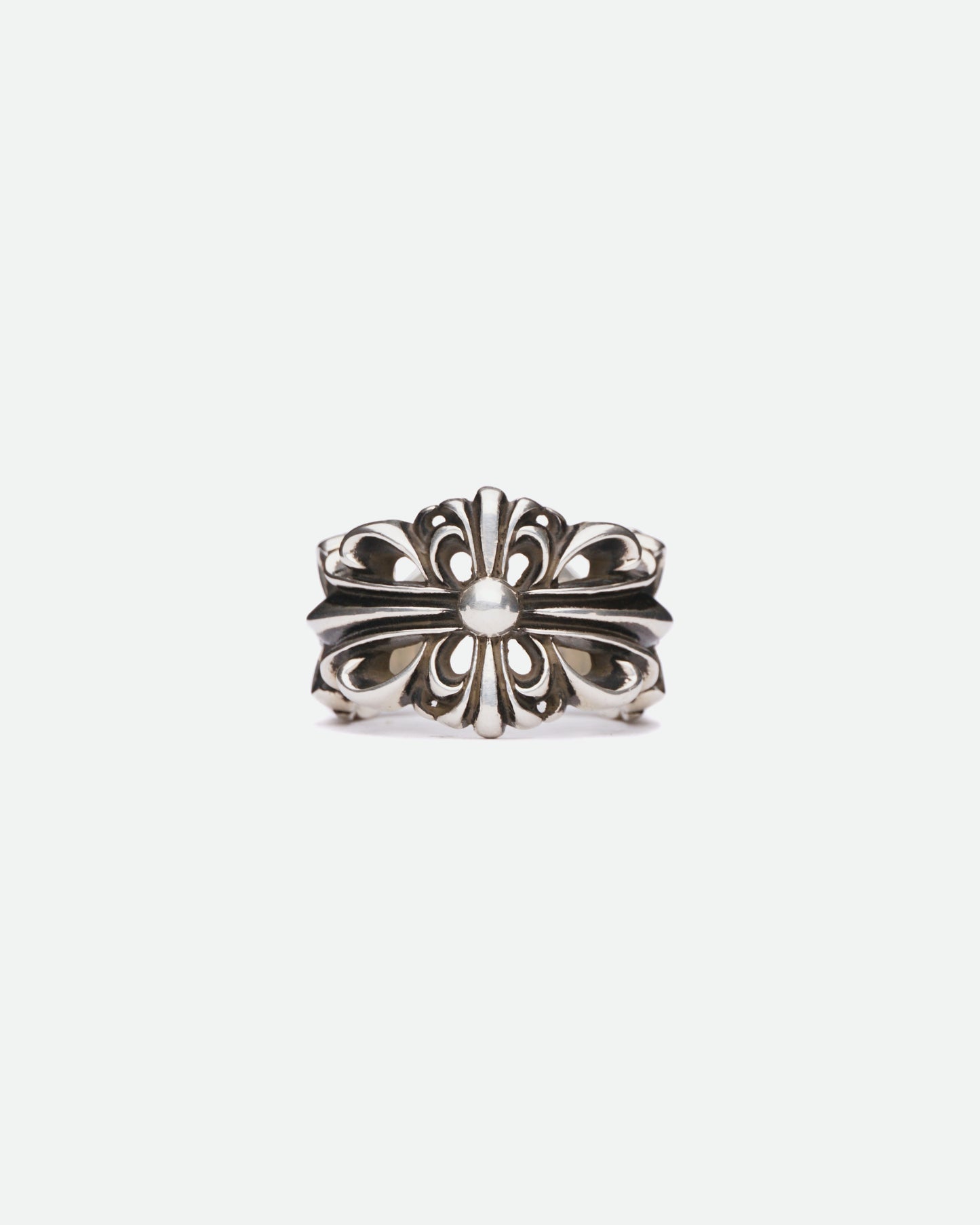 Chrome Hearts Double Floral Ring