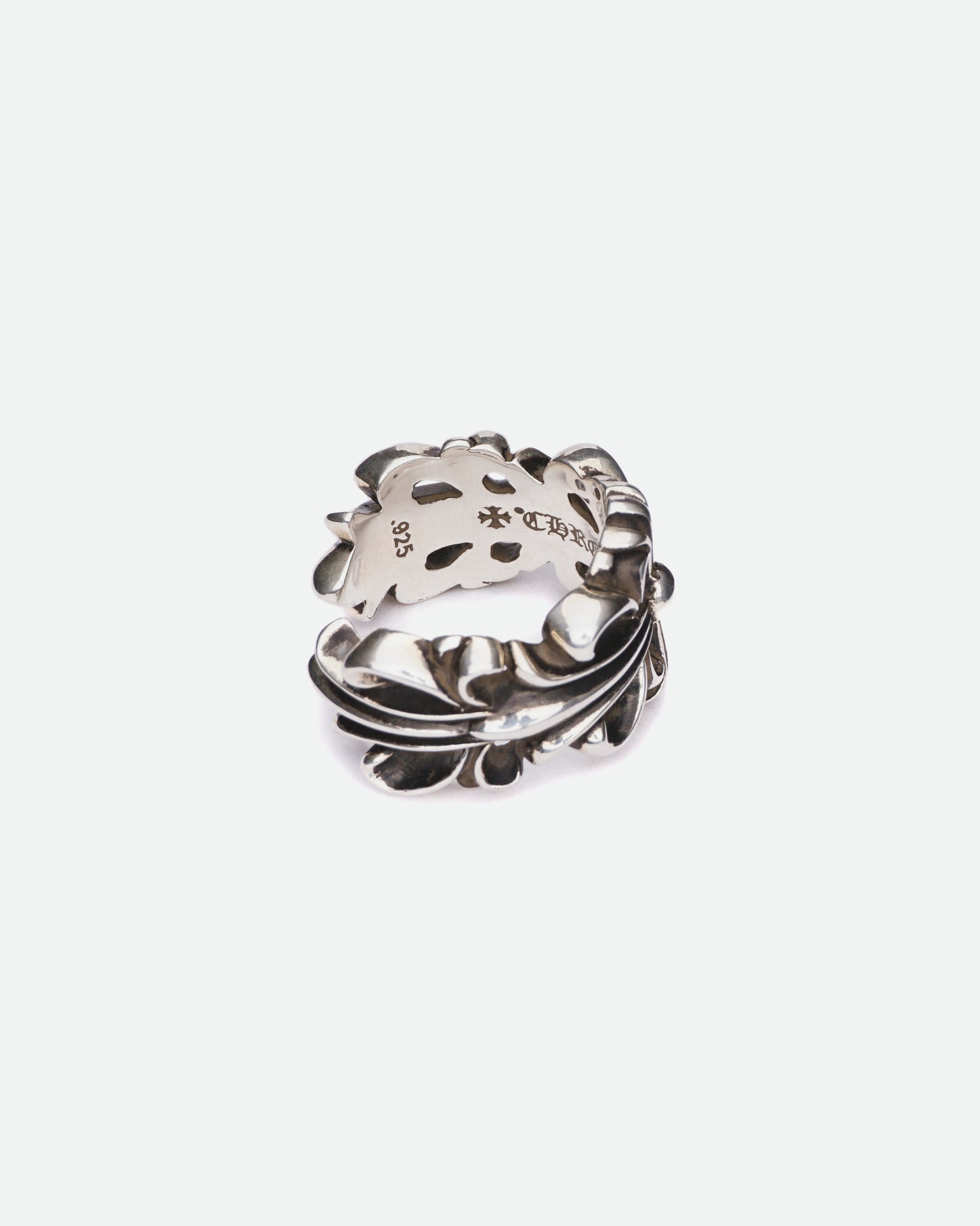 Chrome Hearts Double Floral Ring