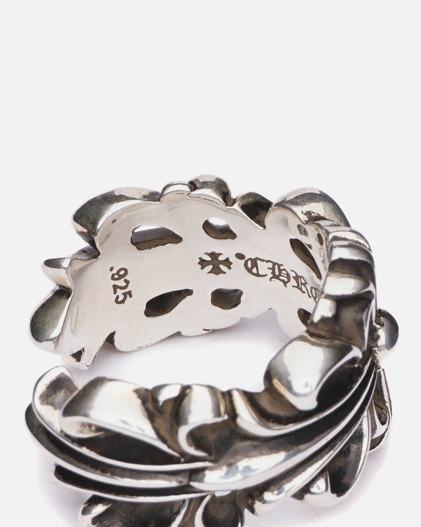 Chrome Hearts Double Floral Ring