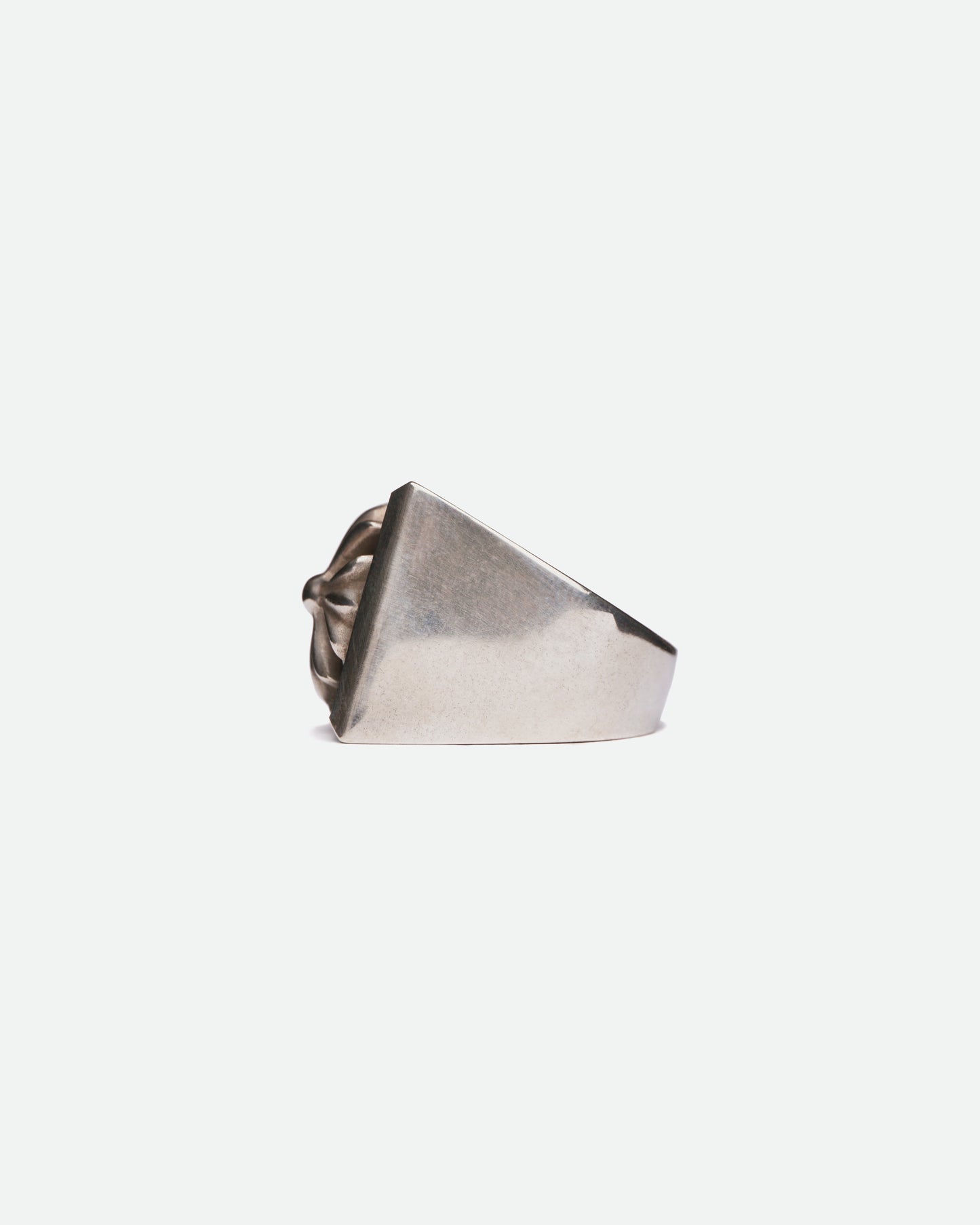 Chrome Hearts Large Pyramide Plus Cutout Ring
