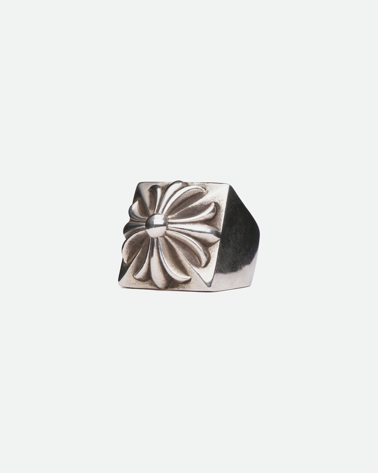Chrome Hearts Large Pyramide Plus Ring