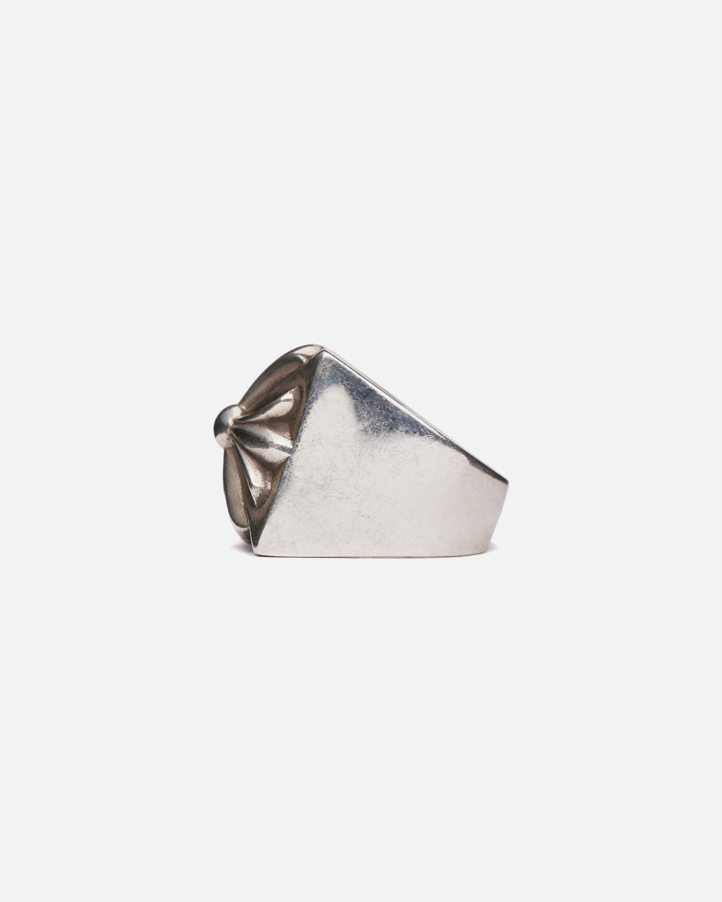 Chrome Hearts Large Pyramide Plus Ring