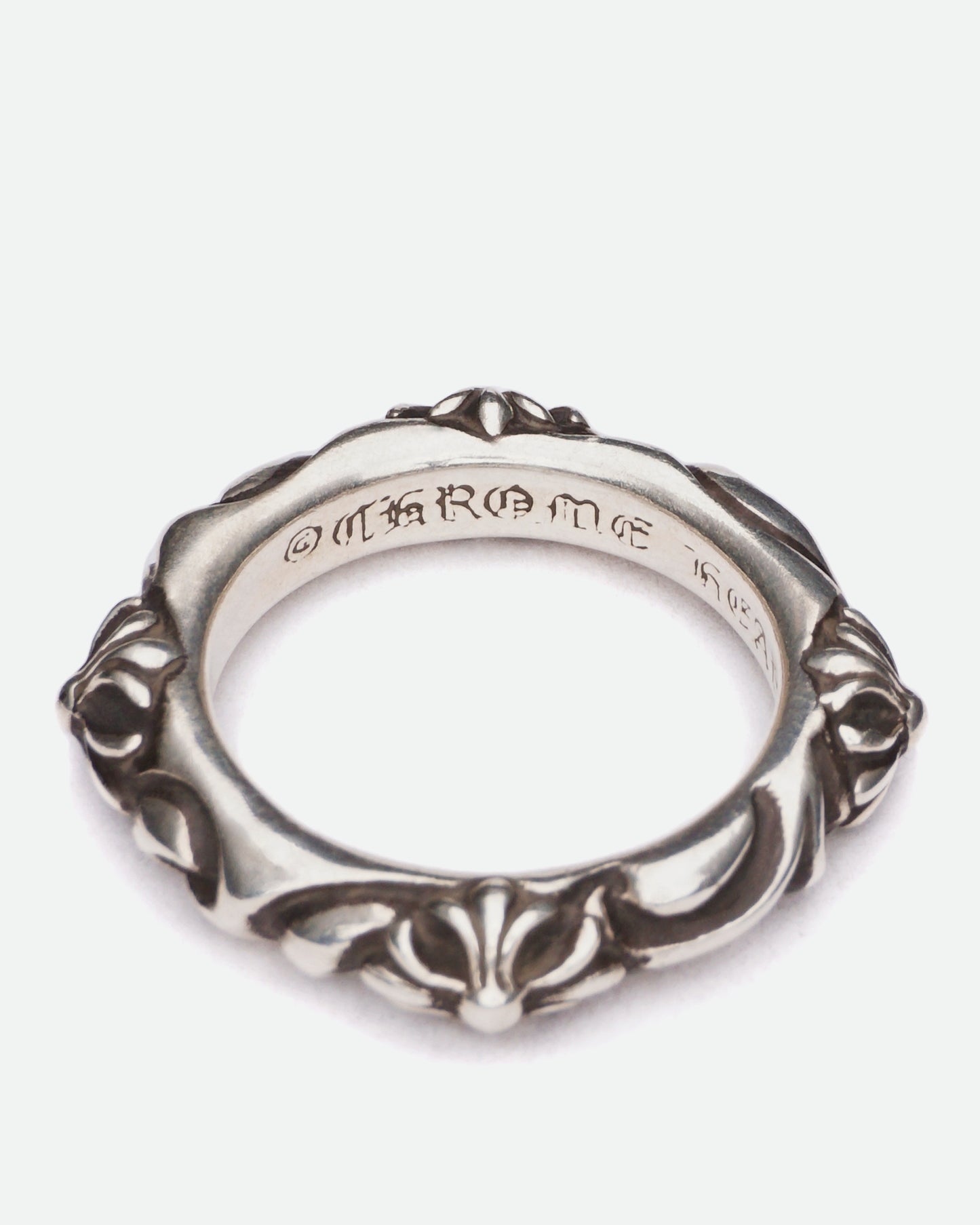 Chrome Hearts SBT Cross Band Ring