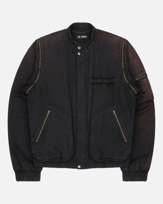 Raf Simons SS02 Zipper-Sleeve Bomber Jacket