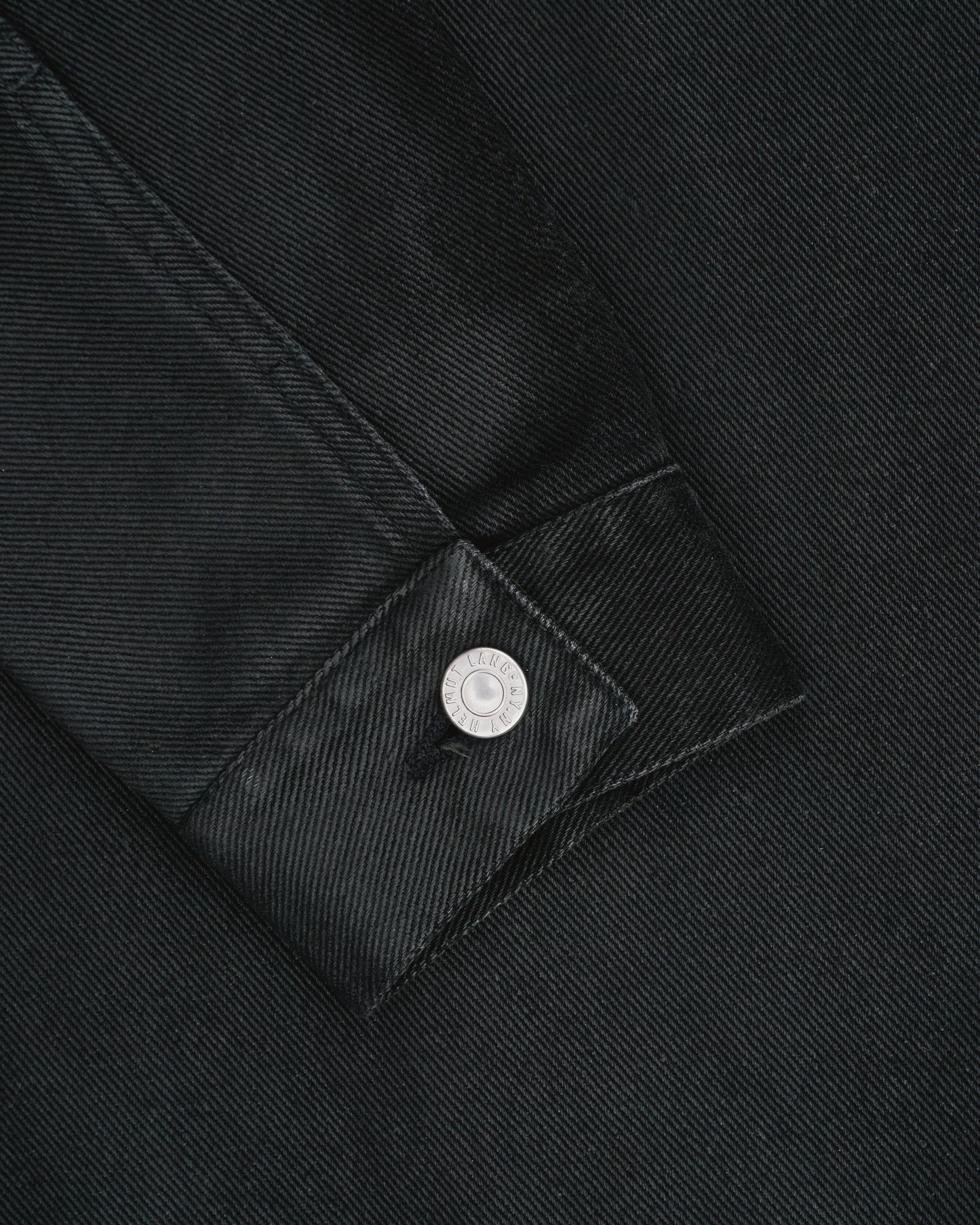 Helmut Lang Jeans SS99 Coated Denim Trucker Jacket
