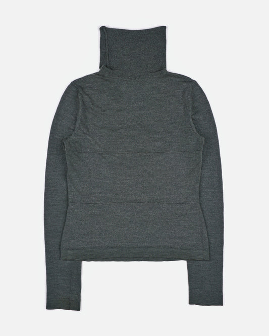 Helmut Lang 2000s Cutout Mockneck Longsleeve