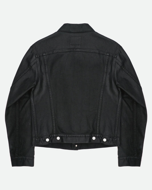 Helmut Lang Jeans SS99 Coated Denim Trucker Jacket