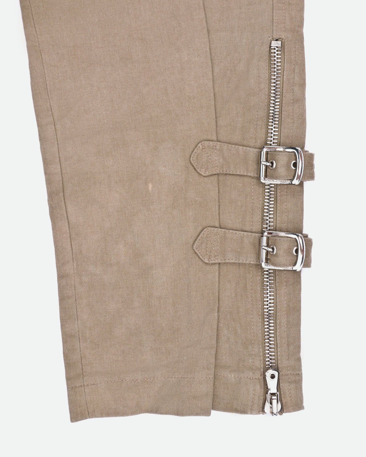 Dolce & Gabbana AW03 Side-Lace Bondage Cargo Pants