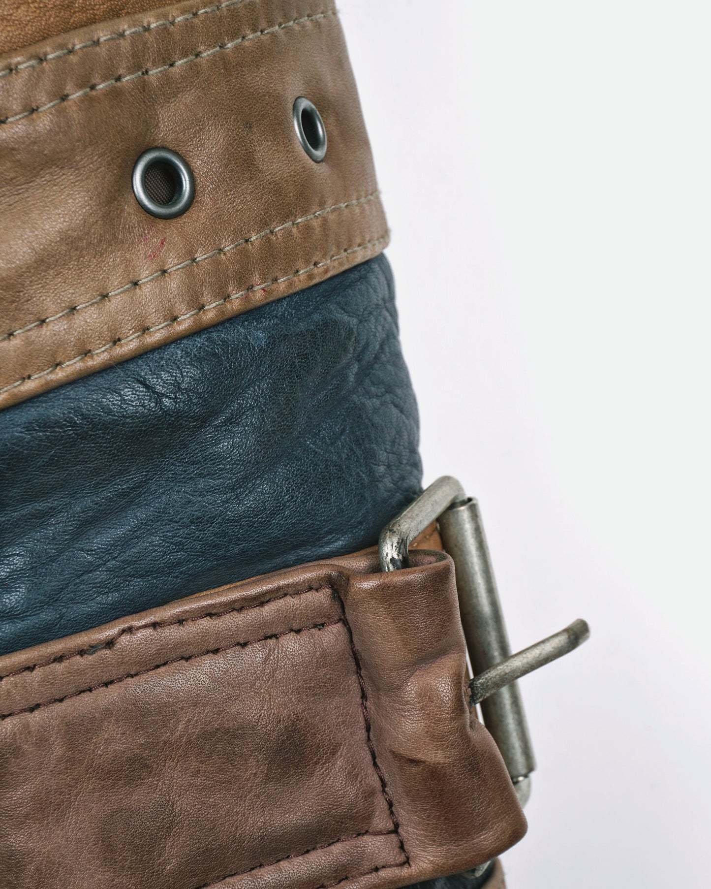 H&M x Maison Margiela Artisanal Belt Leather Jacket