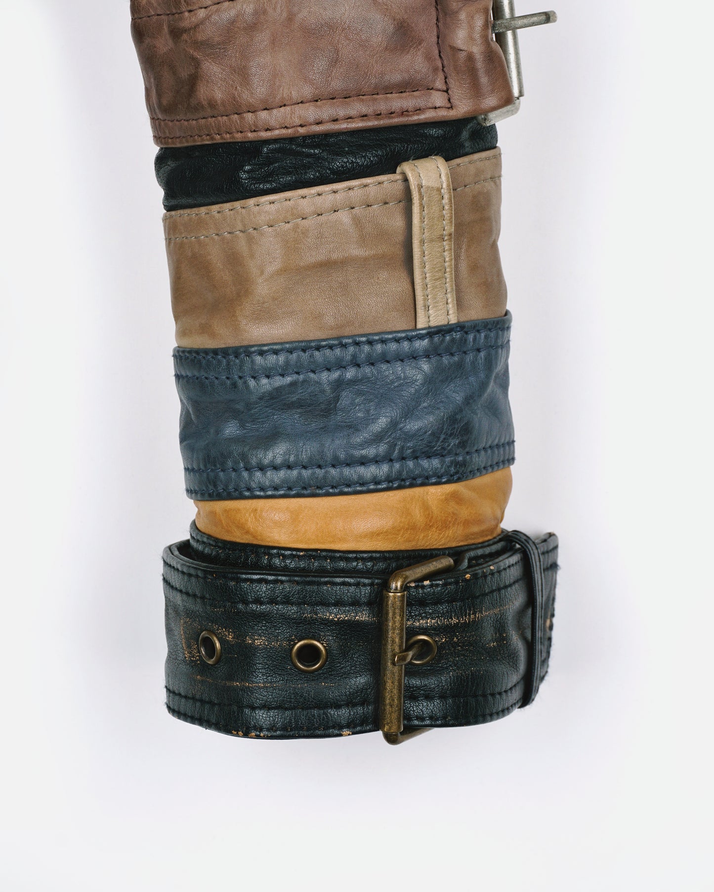 H&M x Maison Margiela Artisanal Belt Leather Jacket
