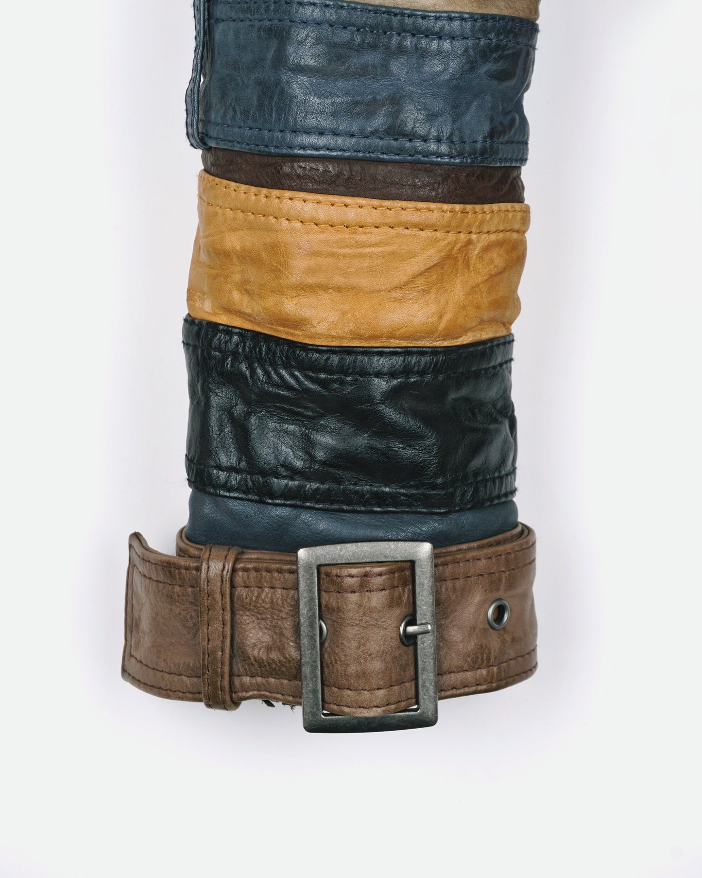 H&M x Maison Margiela Artisanal Belt Leather Jacket