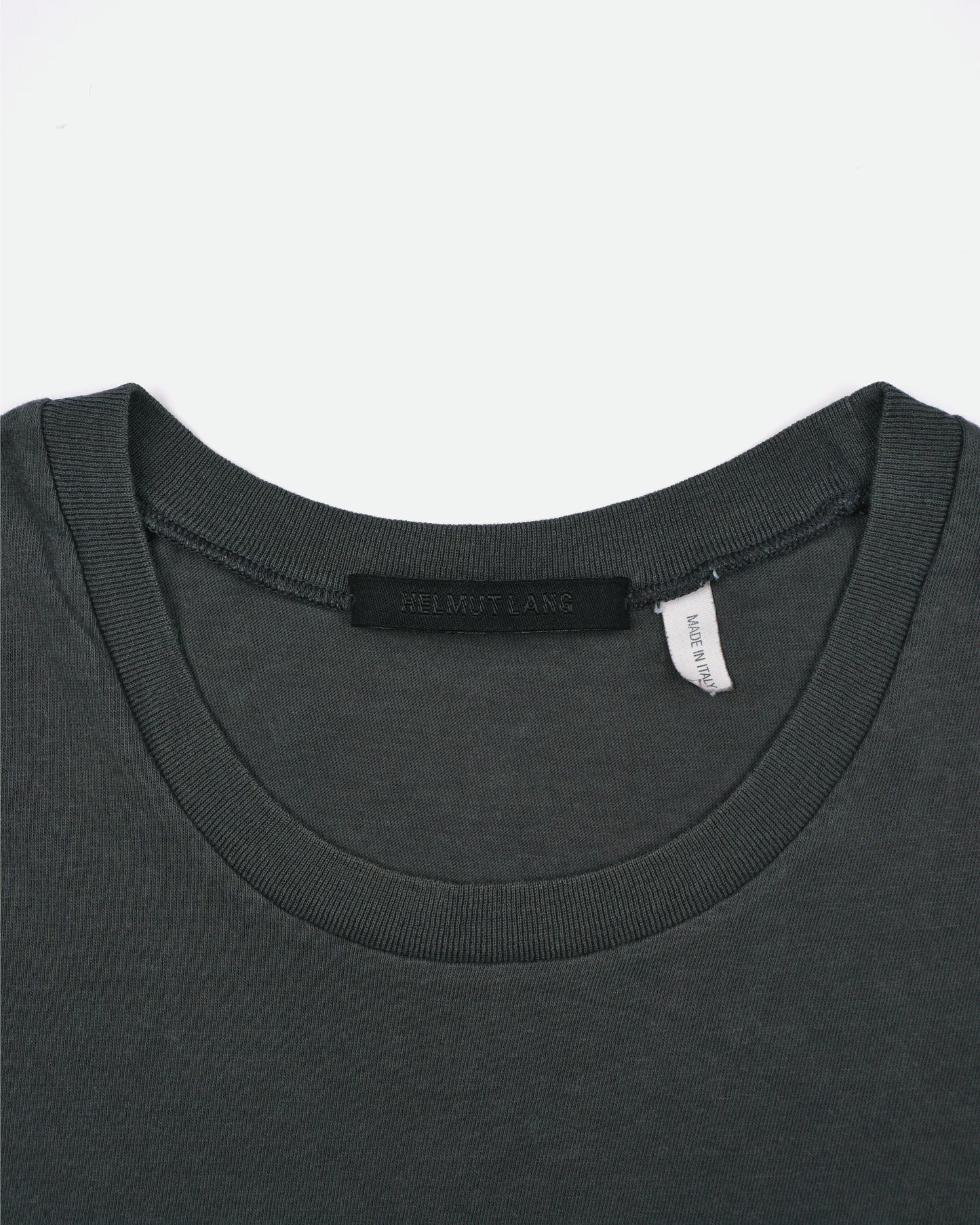 Helmut Lang SS02 Sleeveless Logo-Backprint T-Shirt