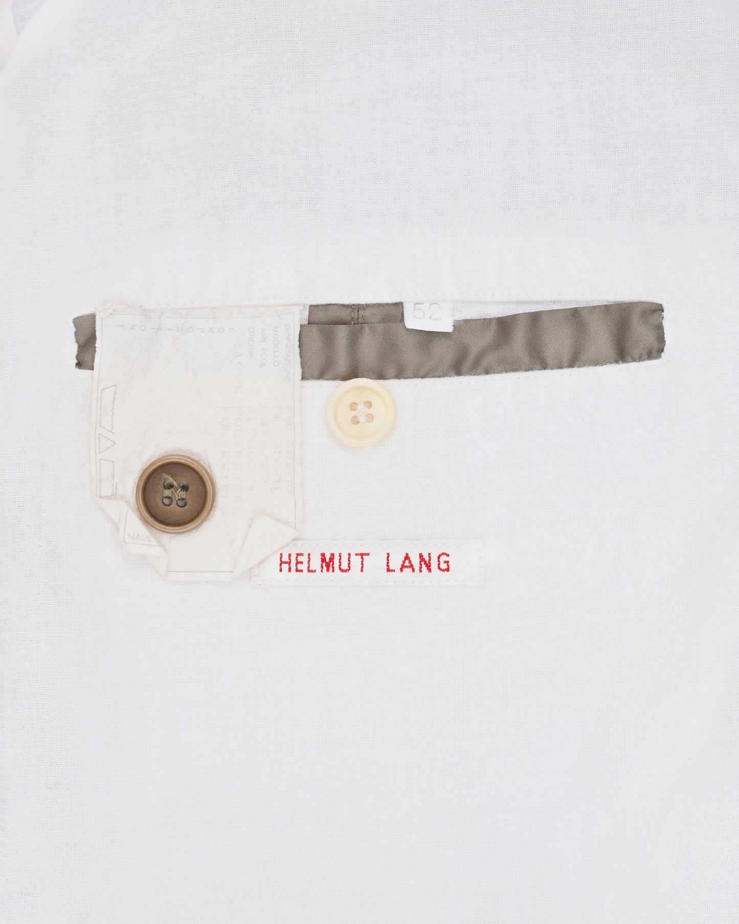 Helmut Lang 1990s Work Wear Jacket olive