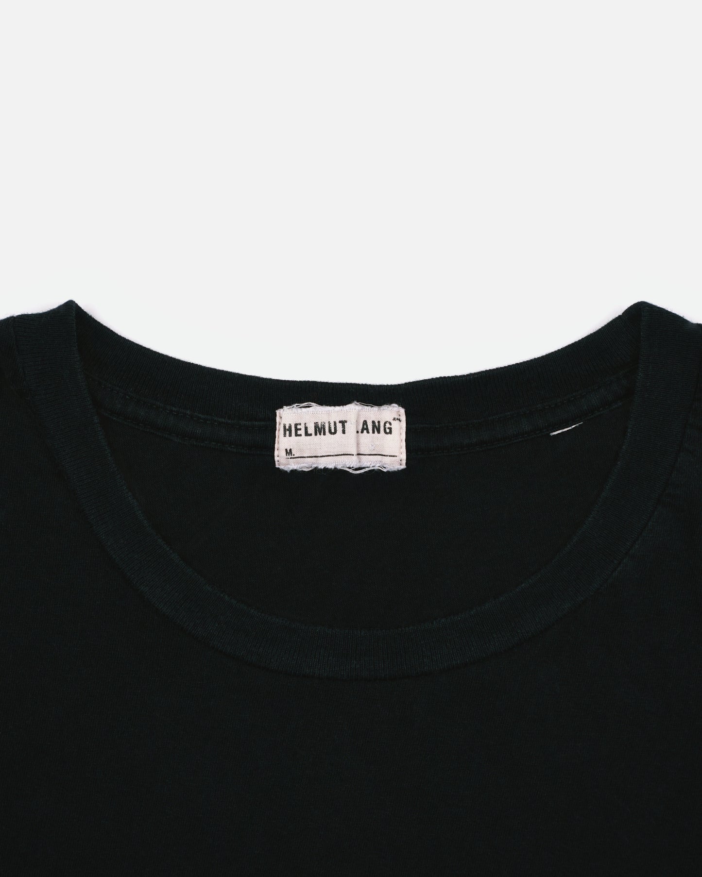 Helmut Lang SS00 Press Logo-Backprint T-Shirt
