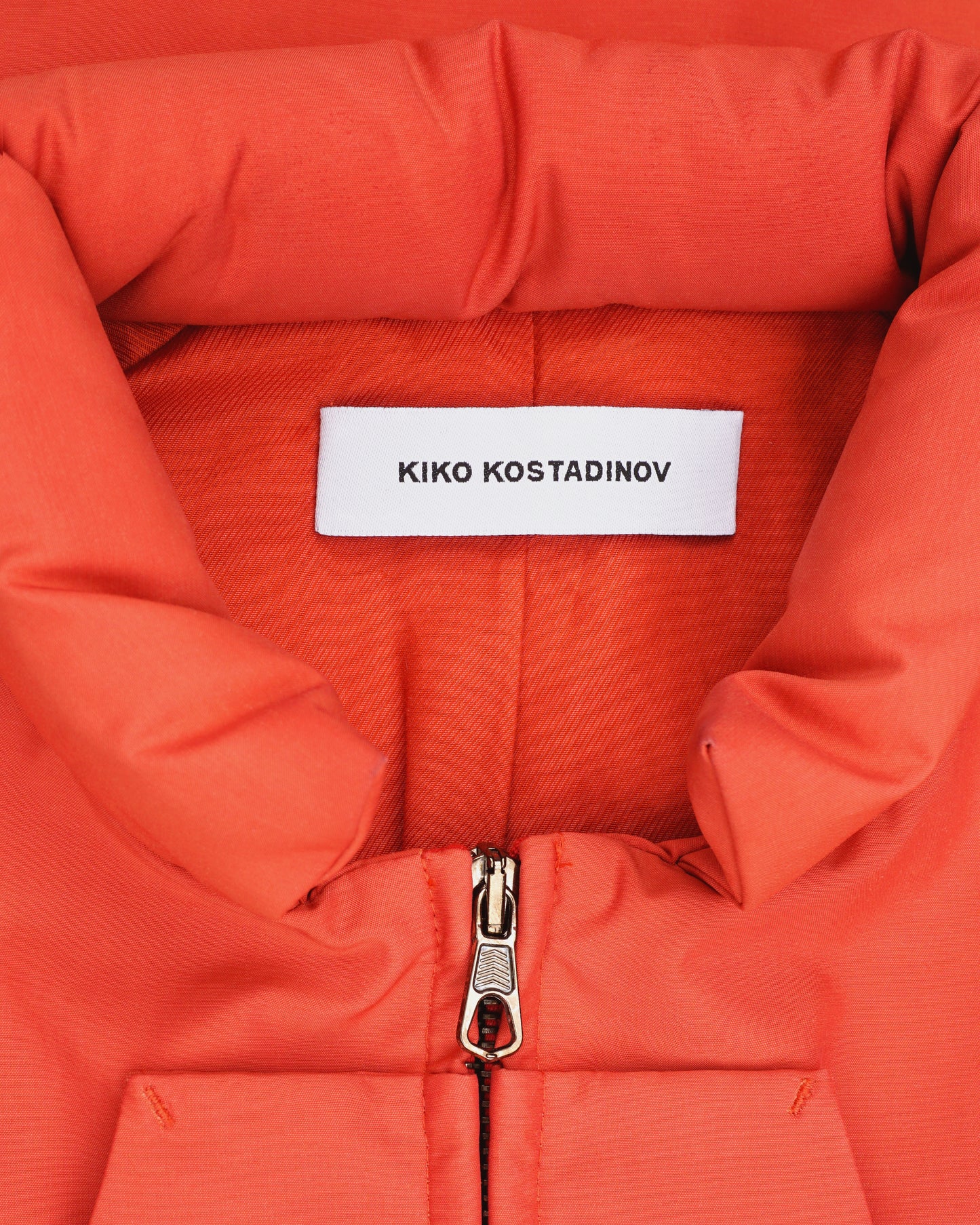 Kiko Kostadinov AW20 0009 Meyton Jacket Coral