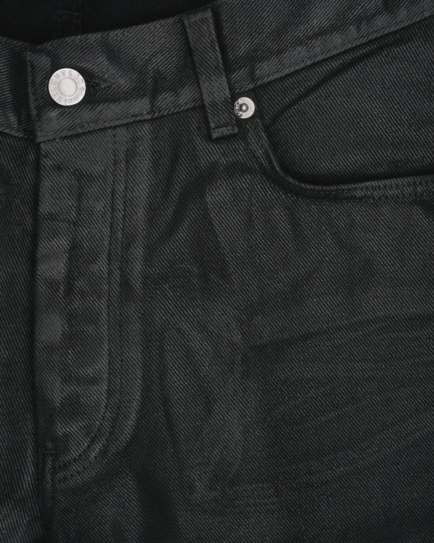 Helmut Lang Jeans SS99 Coated Denim Jeans