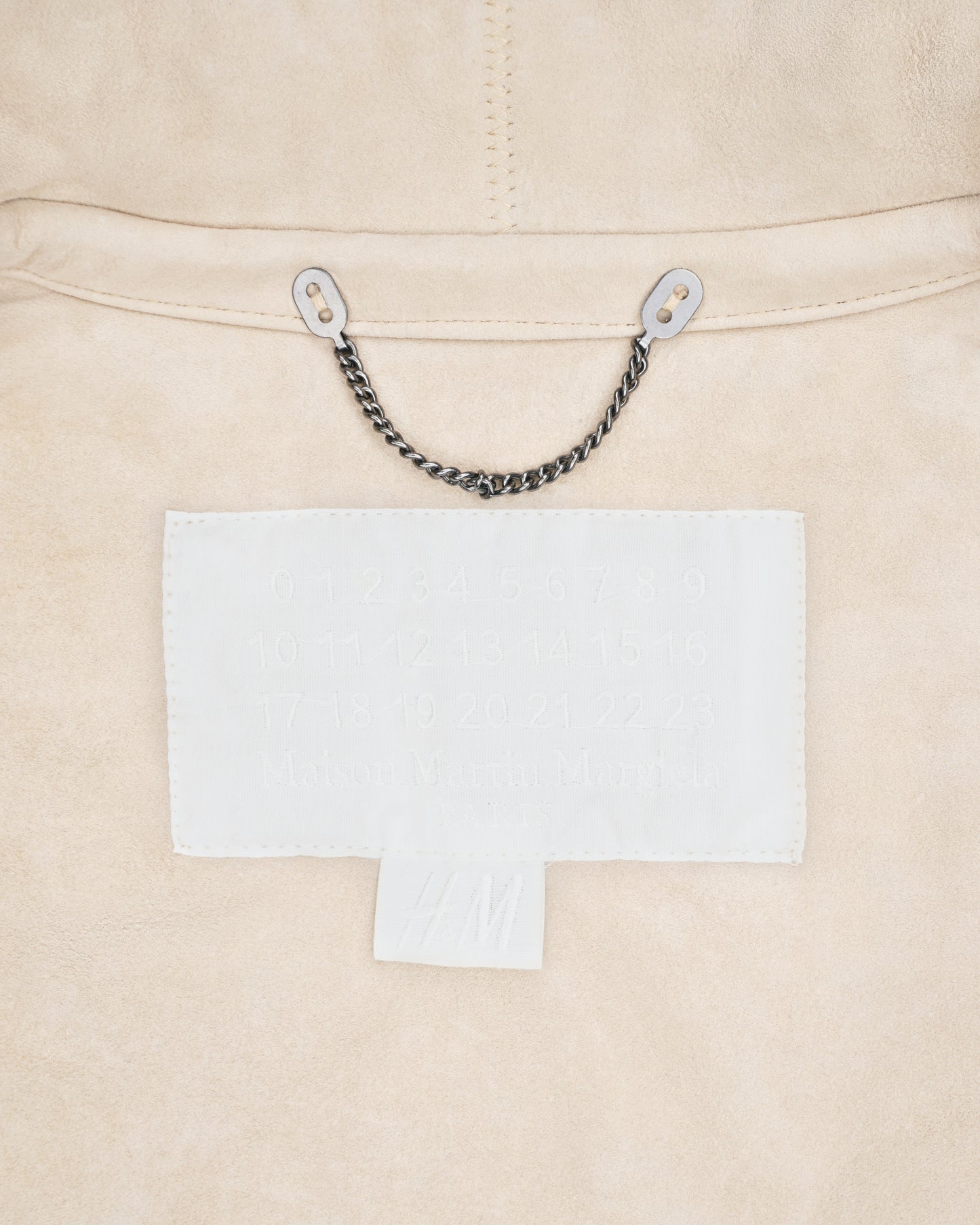 H&M x Margiela Reconstructed Reversed Sherpa Coat