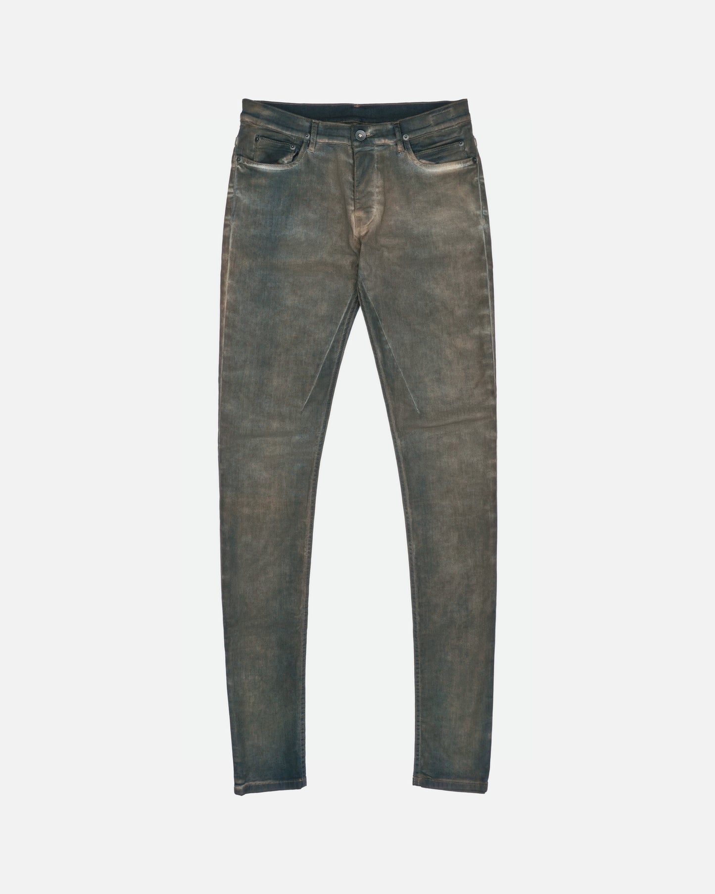 Rick Owens DRKSHDW Detroit Cut Oil-Wash Denim Jeans