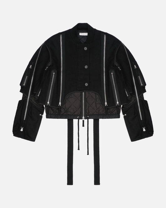 Dries van Noten AW14 Backzip Bomber Jacket