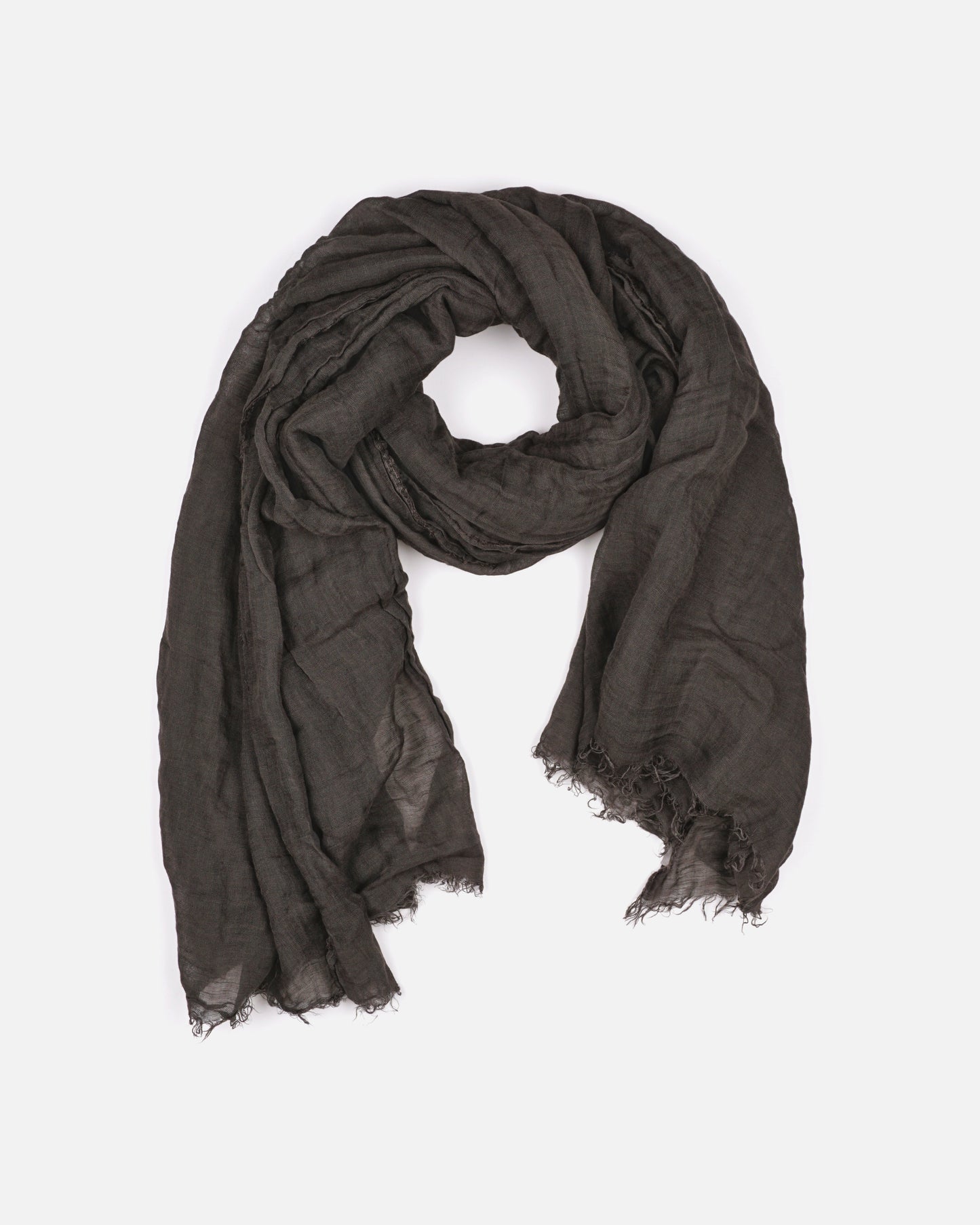Rick Owens SS15 Faun Distressed Scarf
