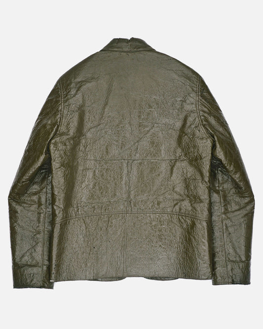 Helmut Lang Jeans AW99 Polyurethane Astro-Biker Jacket