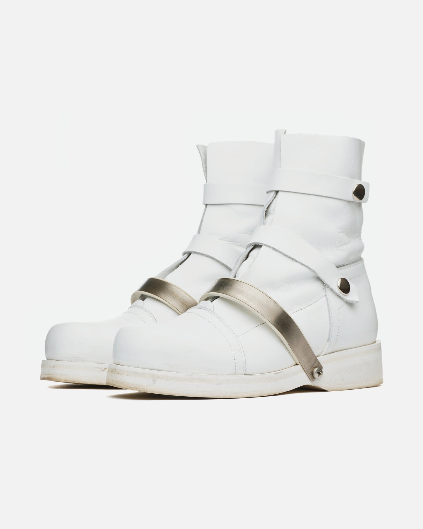 Dirk Bikkembergs Metal-Strap Biker Boots