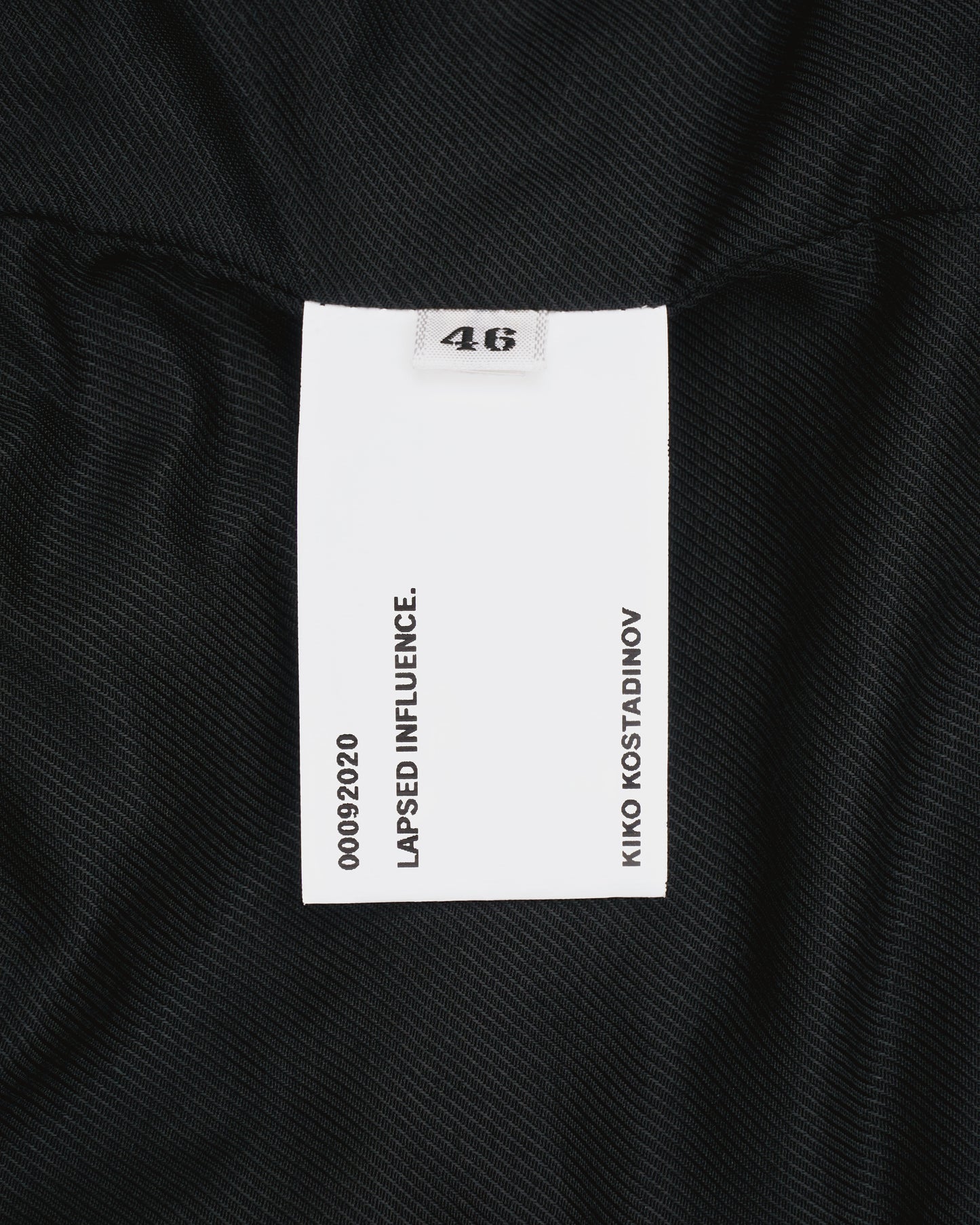 Kiko Kostadinov AW20 0009 Noland Parka