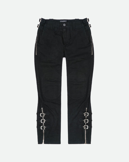 Dolce & Gabbana AW03 Multi-Buckle Biker Cargo