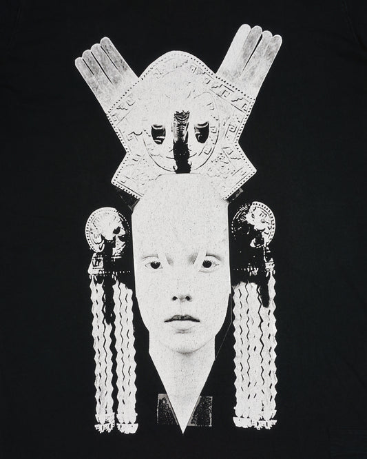 Rick Owens DRKSHDW SS20 TECUATL Sombra Oscura Print-Tshirt