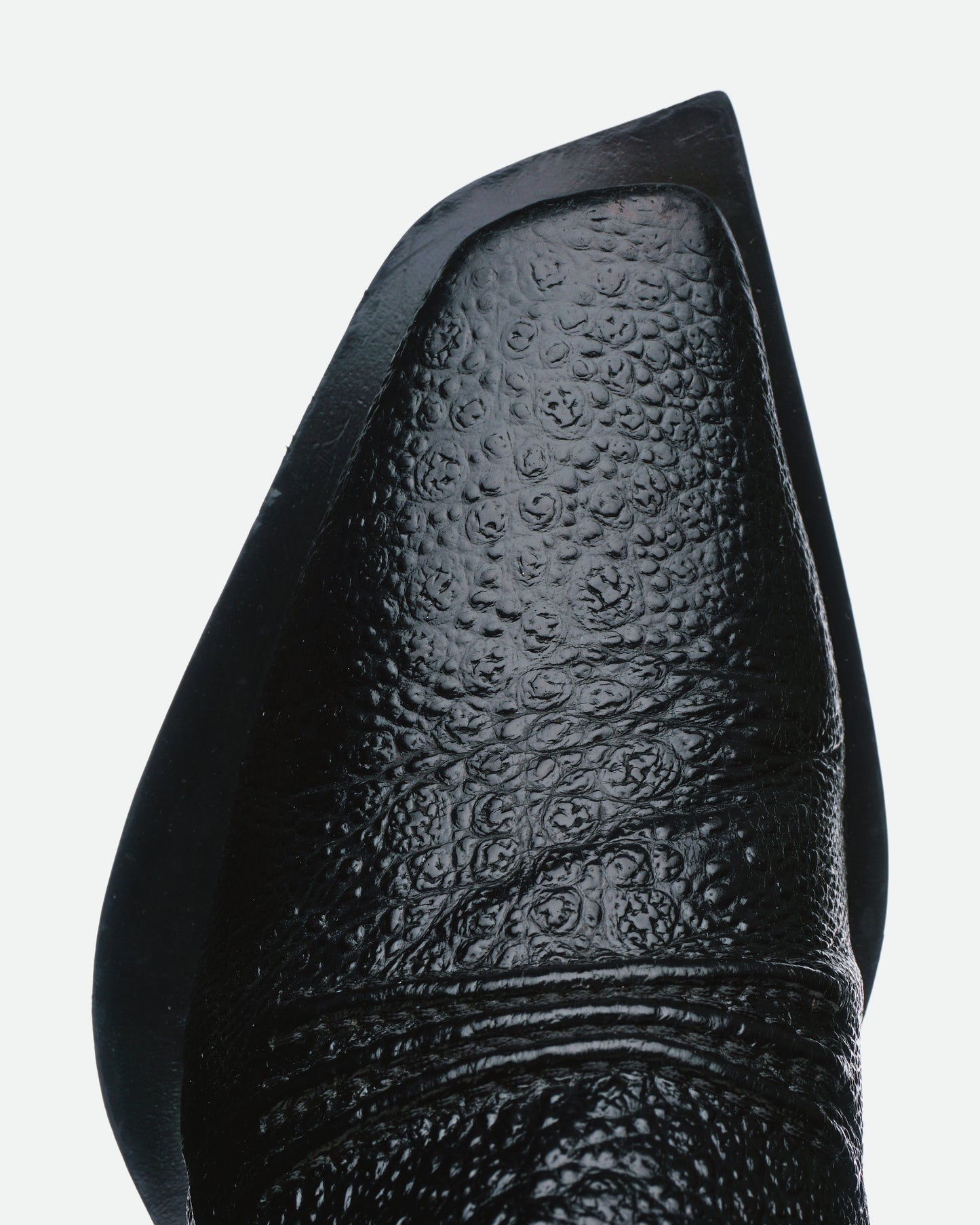1070 ALYX 9SM Leather Toad Print Leone Boots