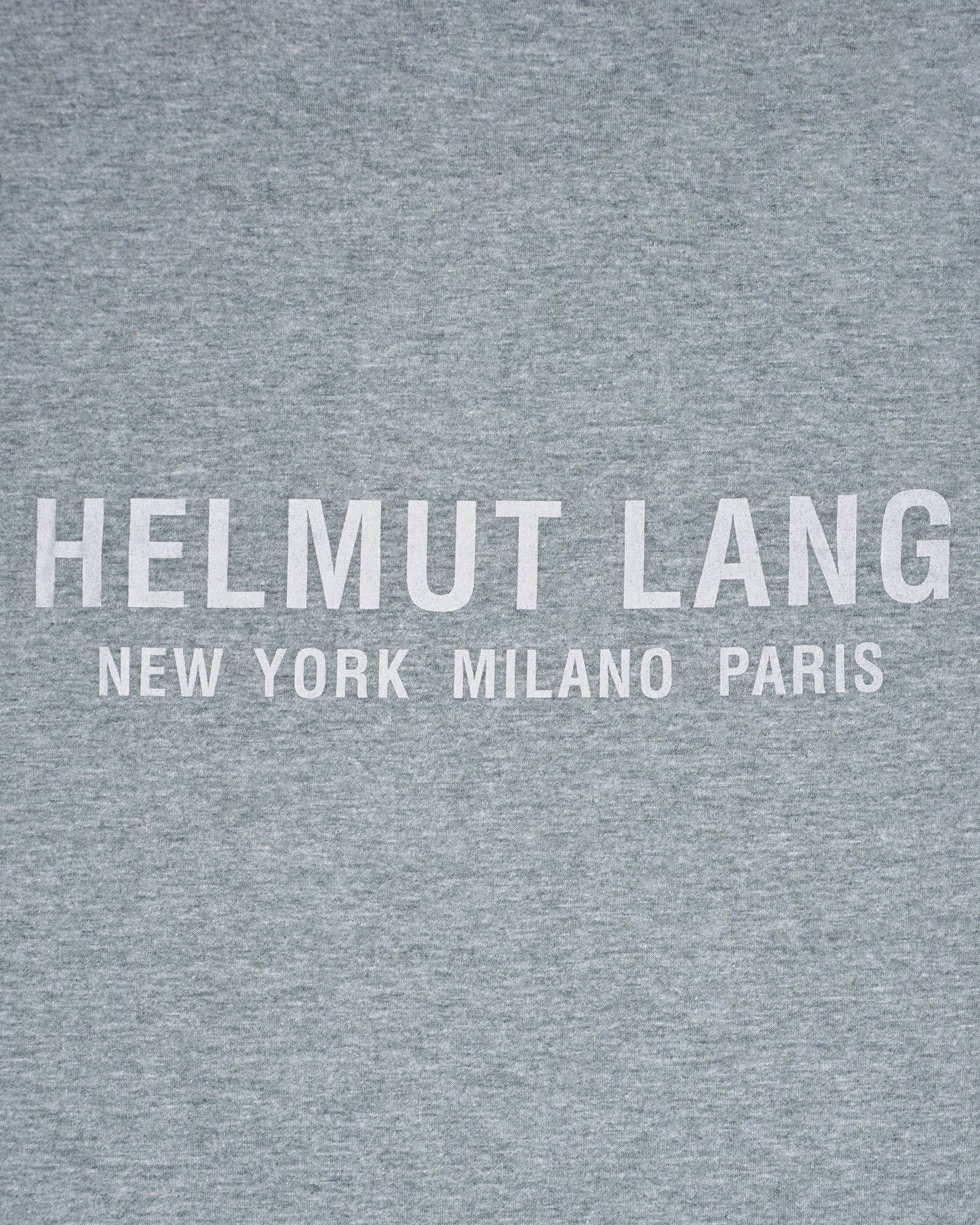Helmut Lang 04 Backprint Logo Longsleeve