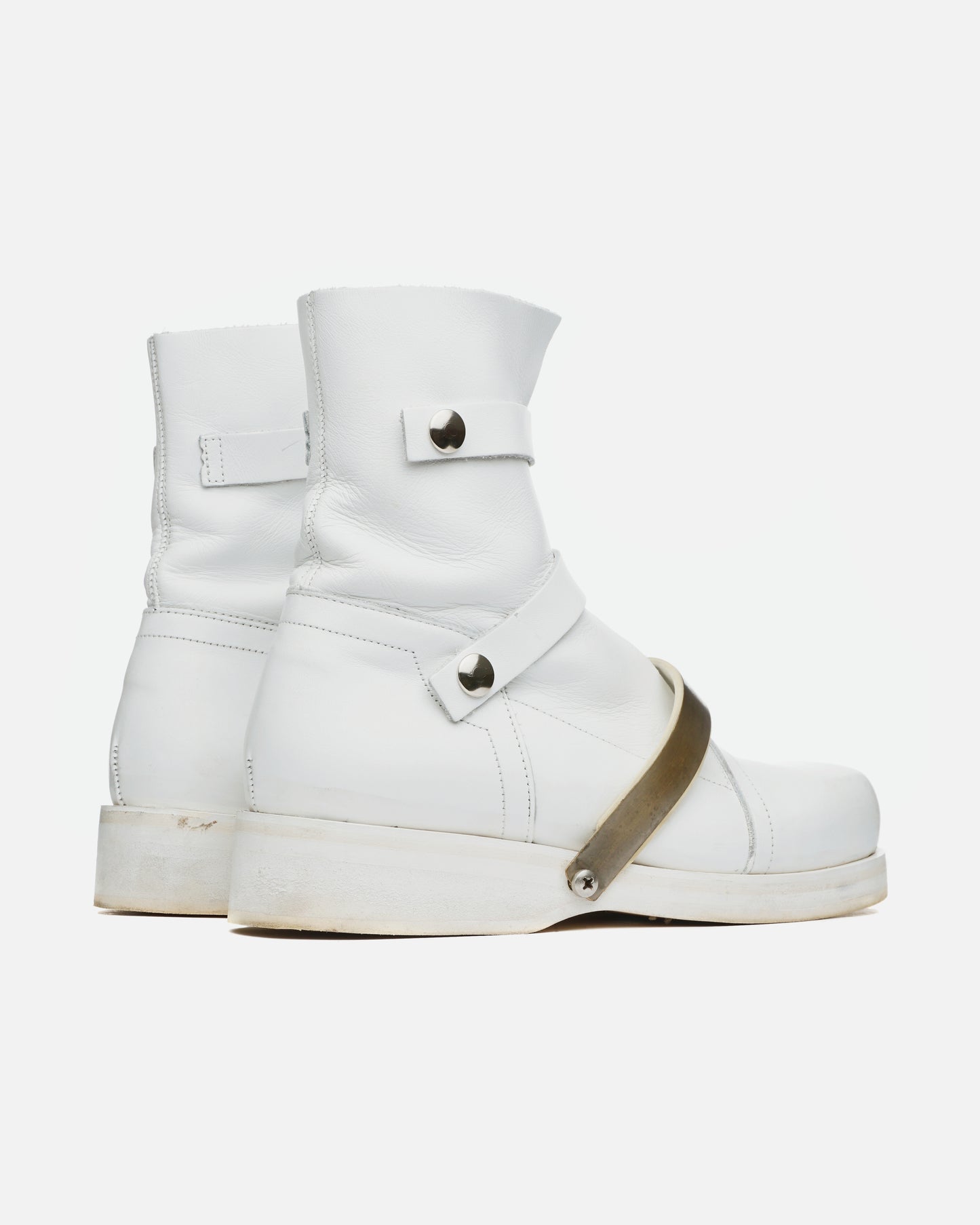Dirk Bikkembergs Metal-Strap Biker Boots