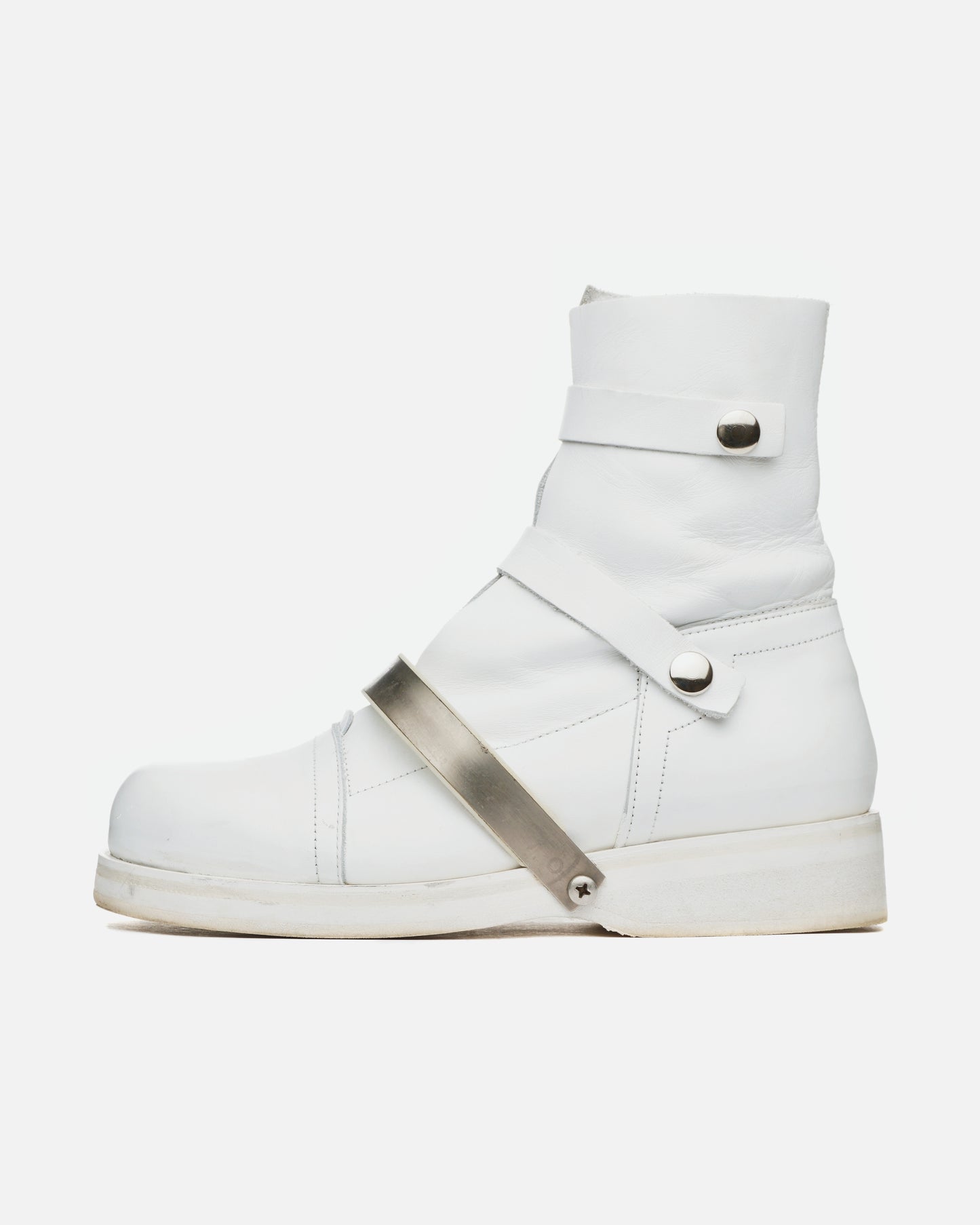 Dirk Bikkembergs Metal-Strap Biker Boots