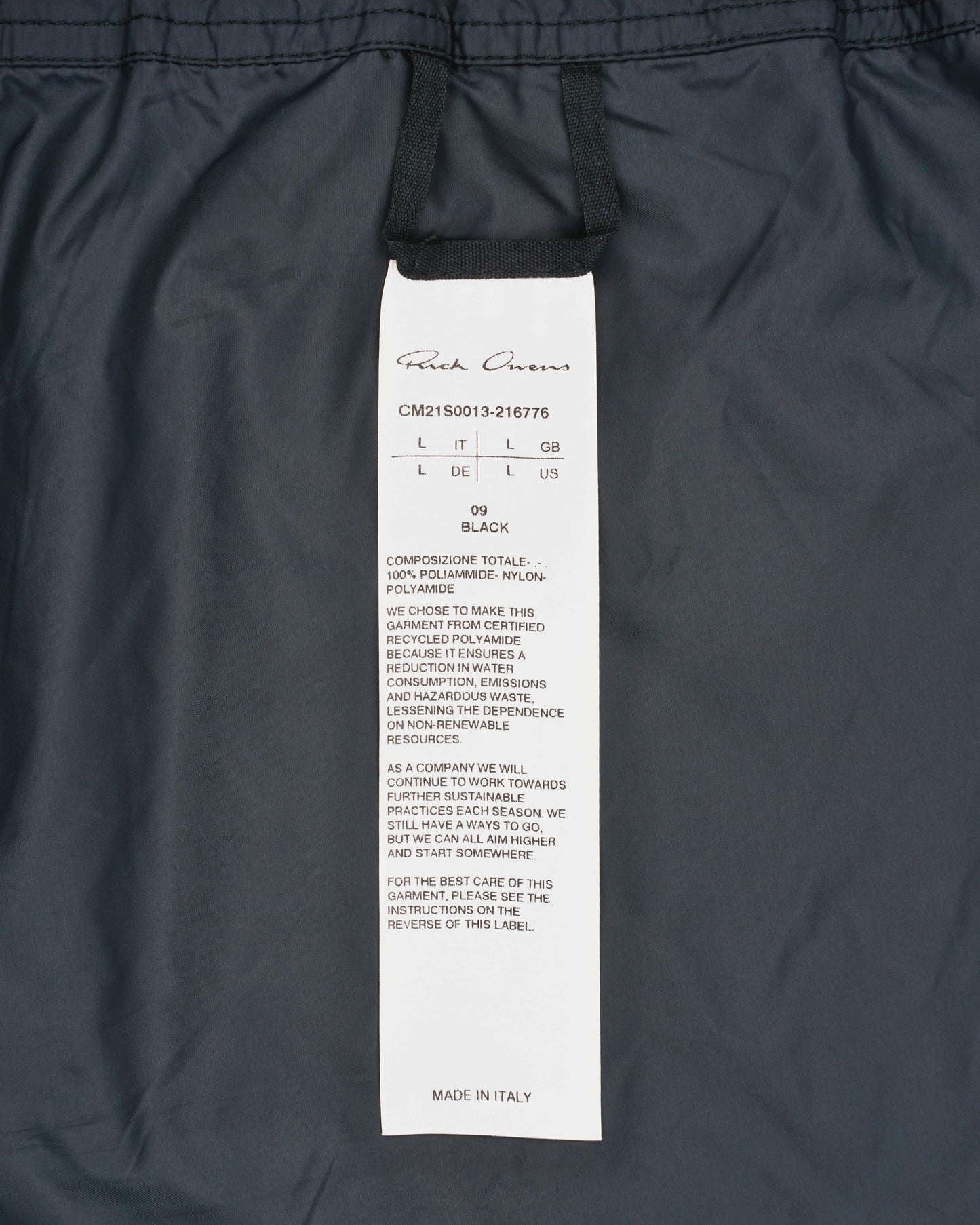 Rick Owens x Champion Classic Pentagram Shorts