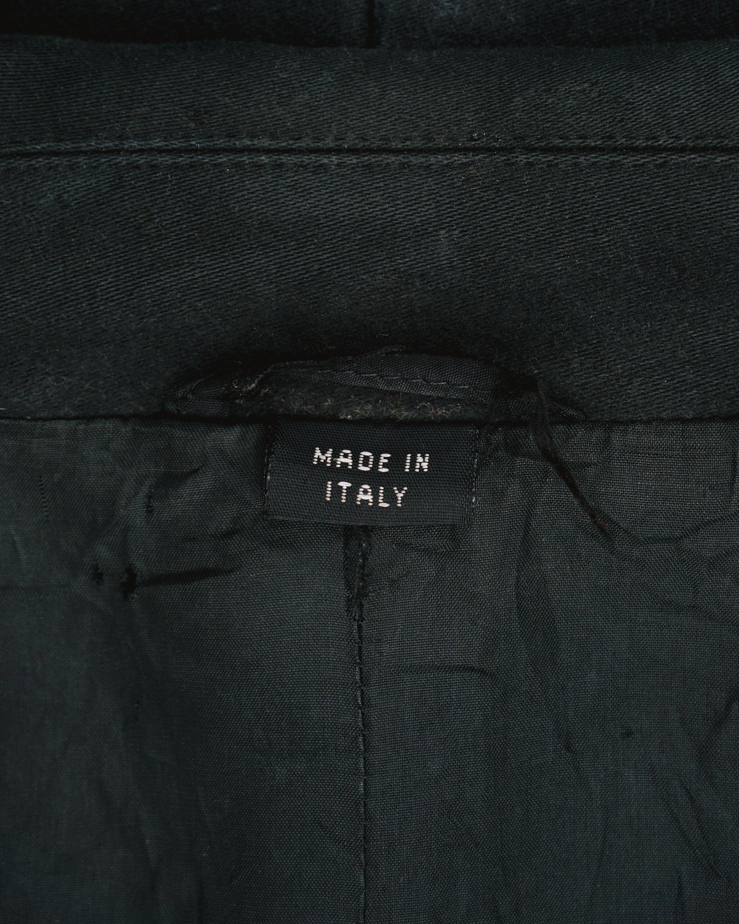 Helmut Lang 1990s Faded Peacoat