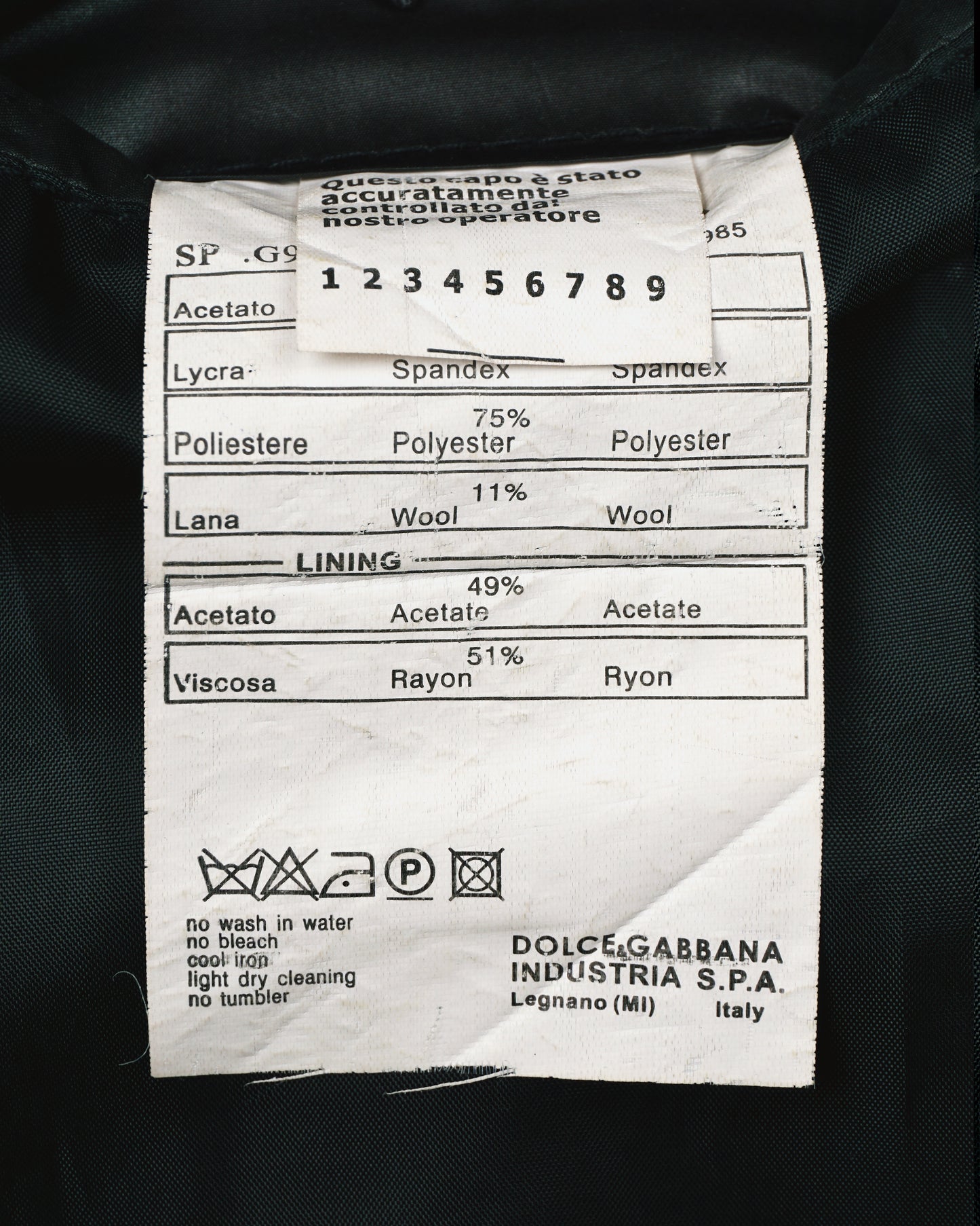Dolce & Gabbana AW07 Multi-Pocket Bomber Jacket